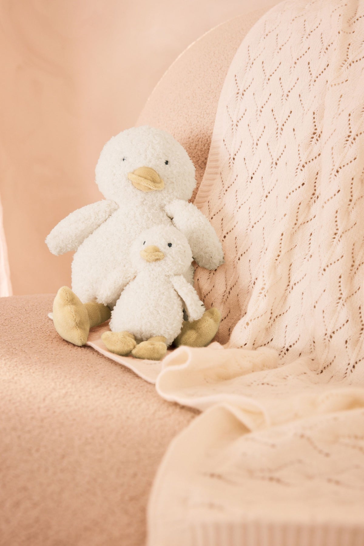 Jucărie pluș moale Duck – albă, NEXT - imagine 10