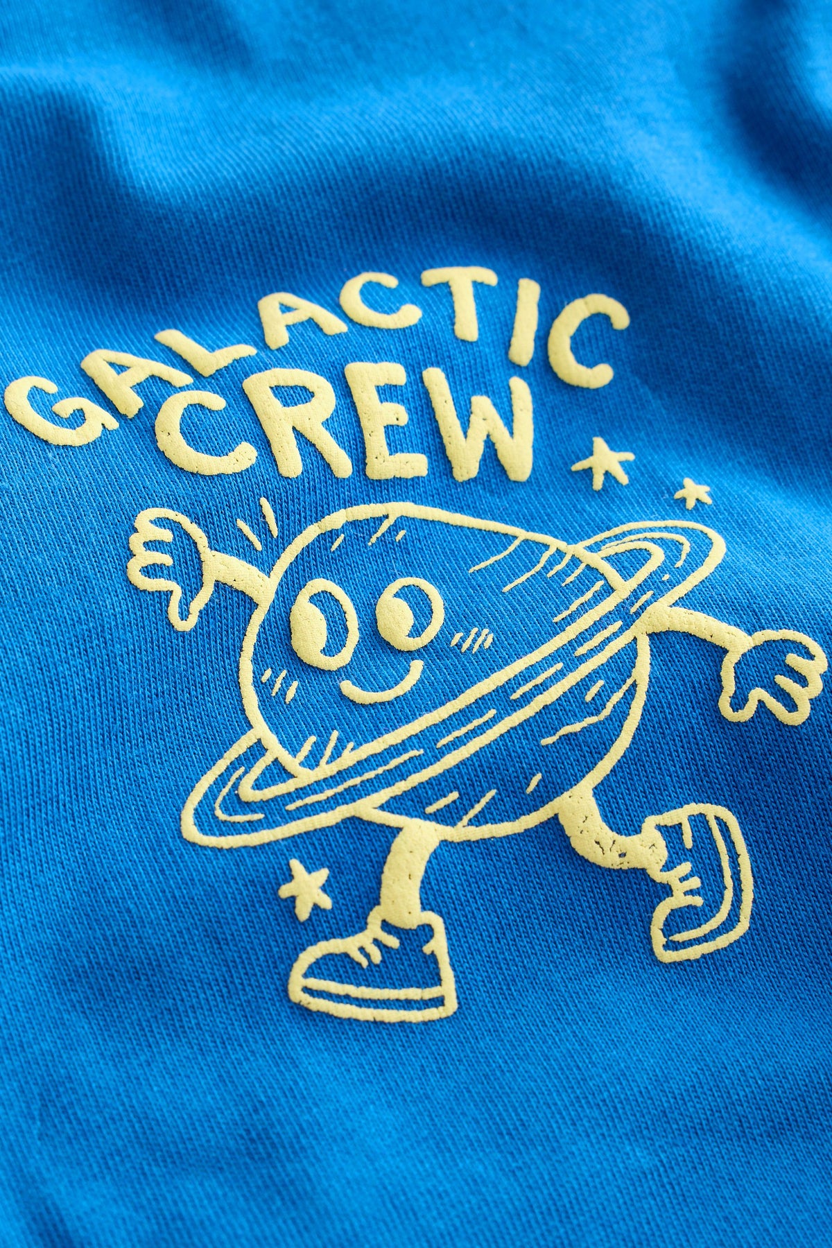 Tricou cu mânecă lungă Cobalt Blue Galactic Crew cu grafică pe spate - Albastru, Băieți, 3-6 luni - 6-7 ani, NEXT - imagine 5