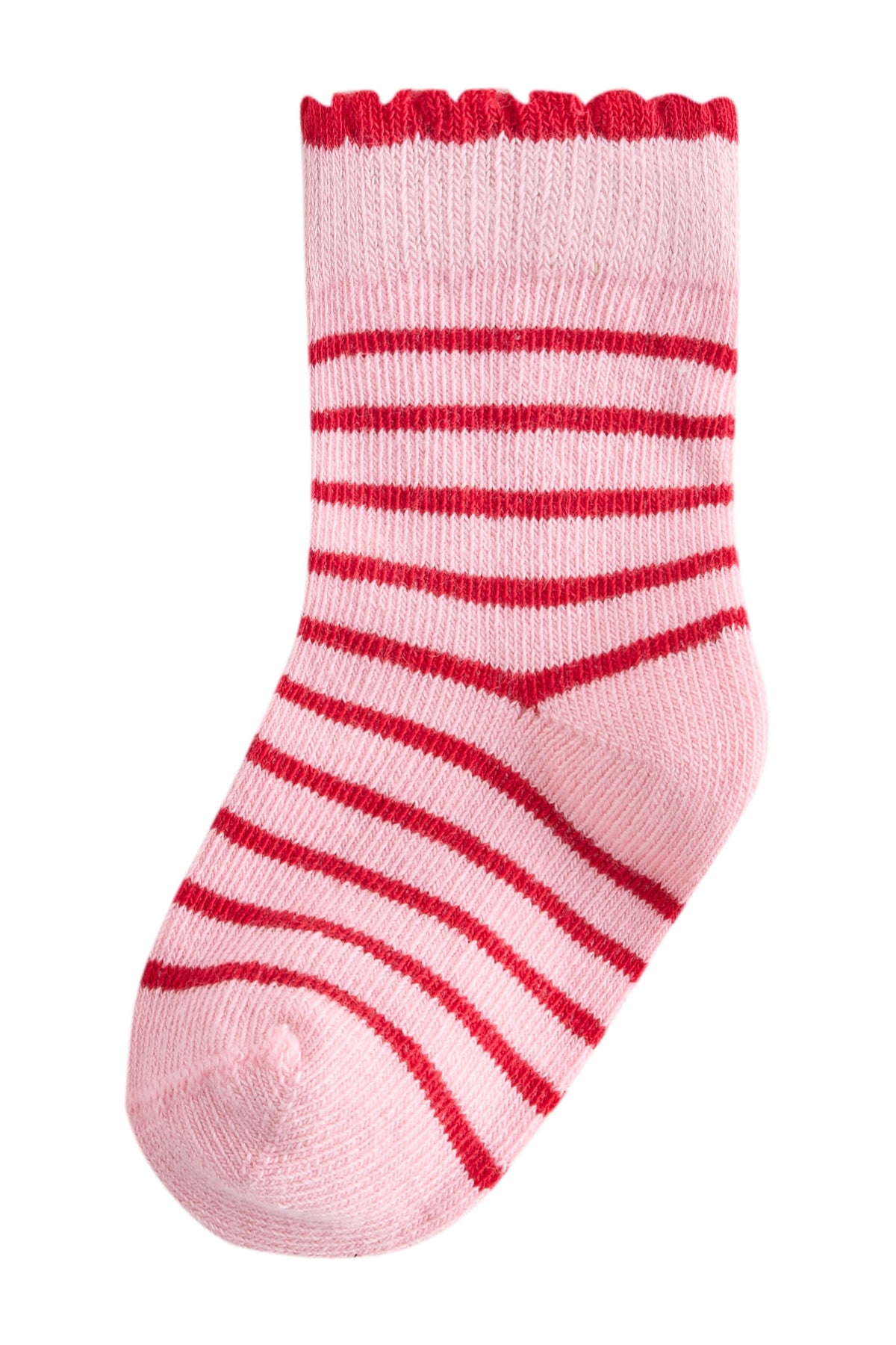 SOCK 5 ROȘU PINK HEAR - Multi, Nou-Născut, Prima Mărime - 1-2 ani, NEXT - imagine 3