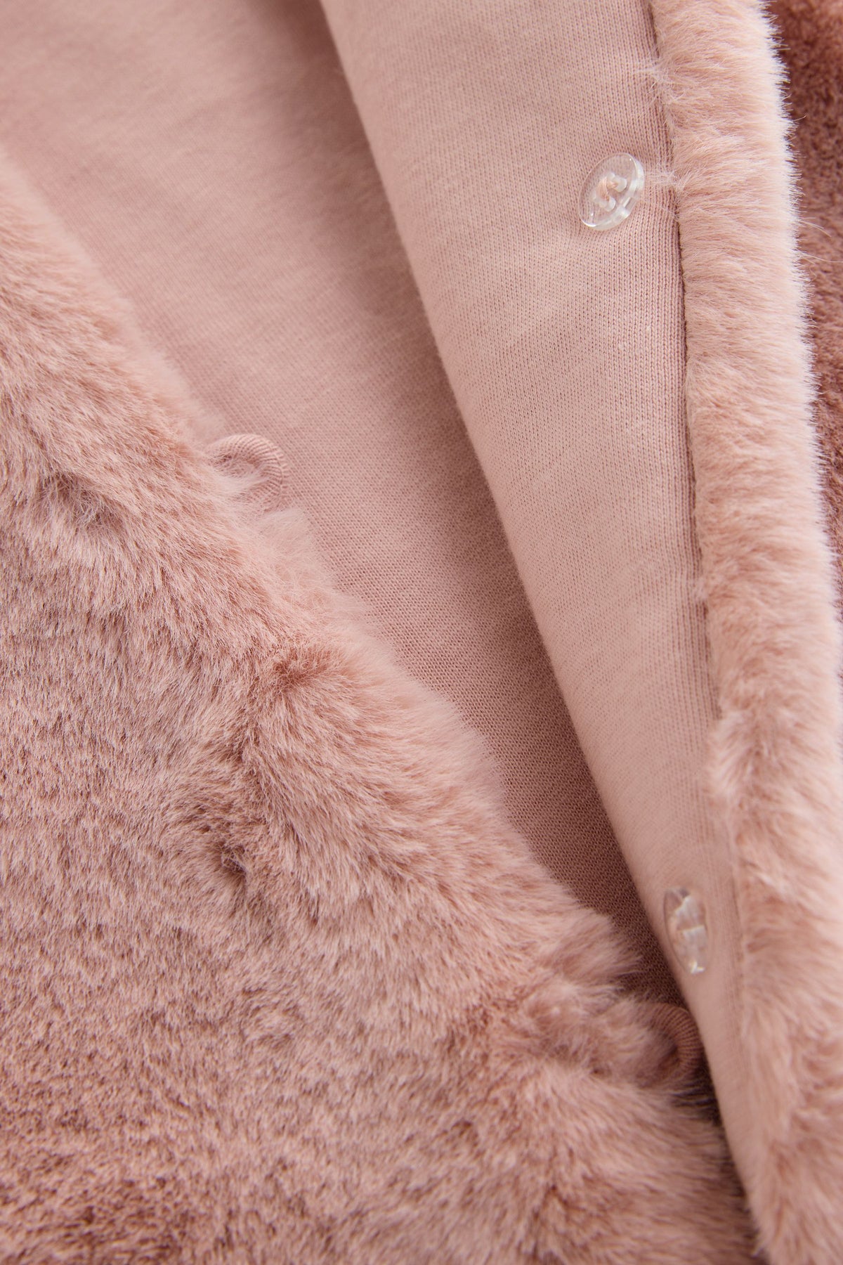 Vestă din faux fur – roz, fete, 3-6 luni - 6-7 ani, NEXT