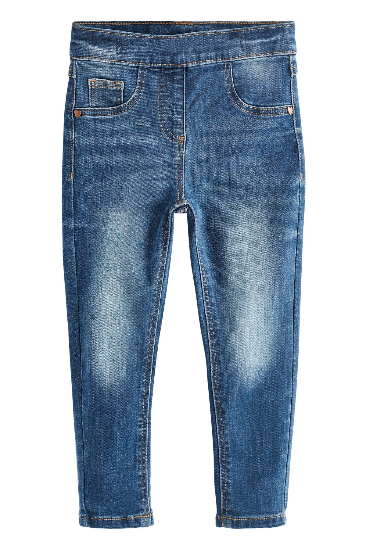 Jeggings super skinny – albastre, fete, 3-6 luni - 6-7 ani, NEXT