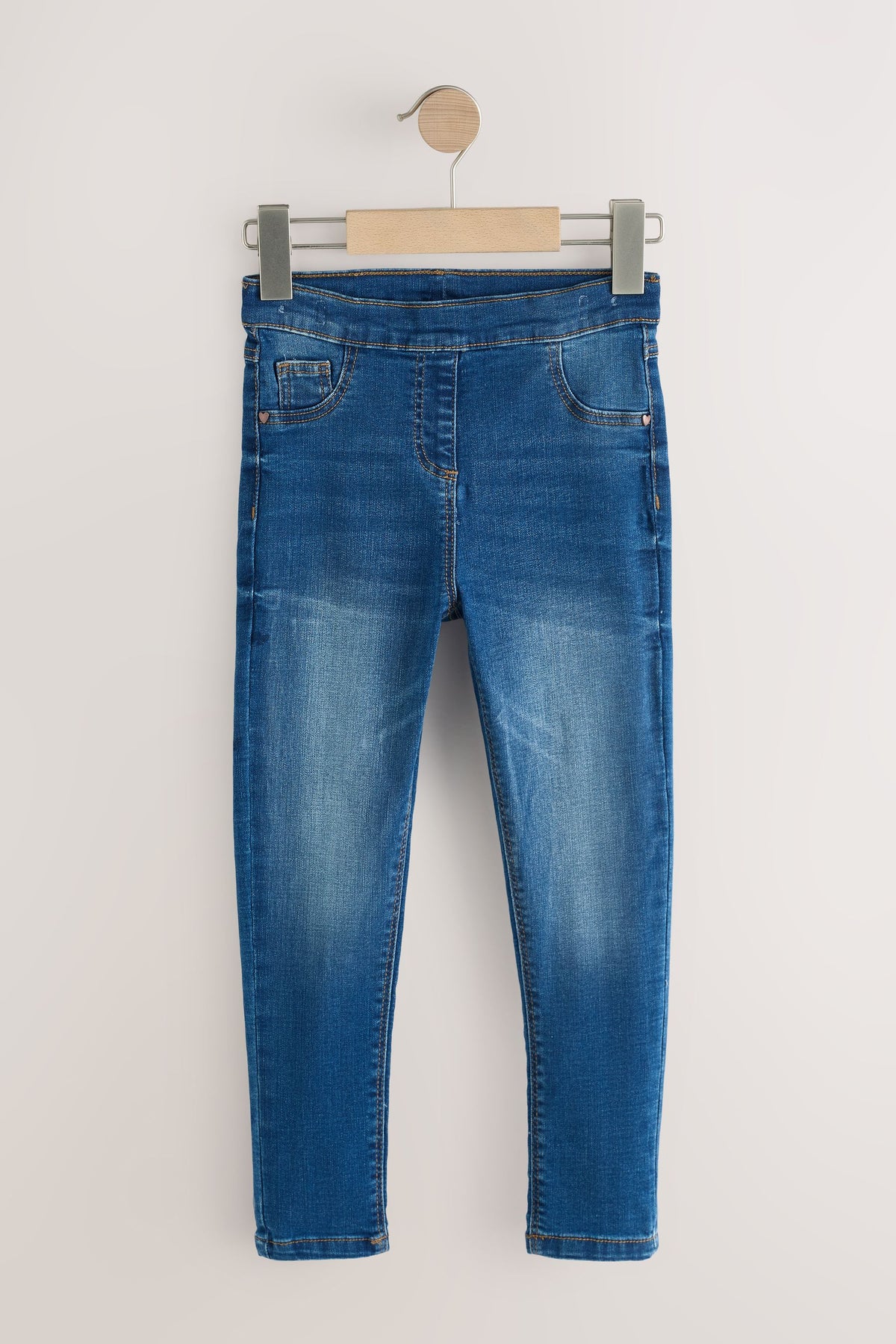 Jeggings super skinny – albastre, fete, 3-6 luni - 6-7 ani, NEXT