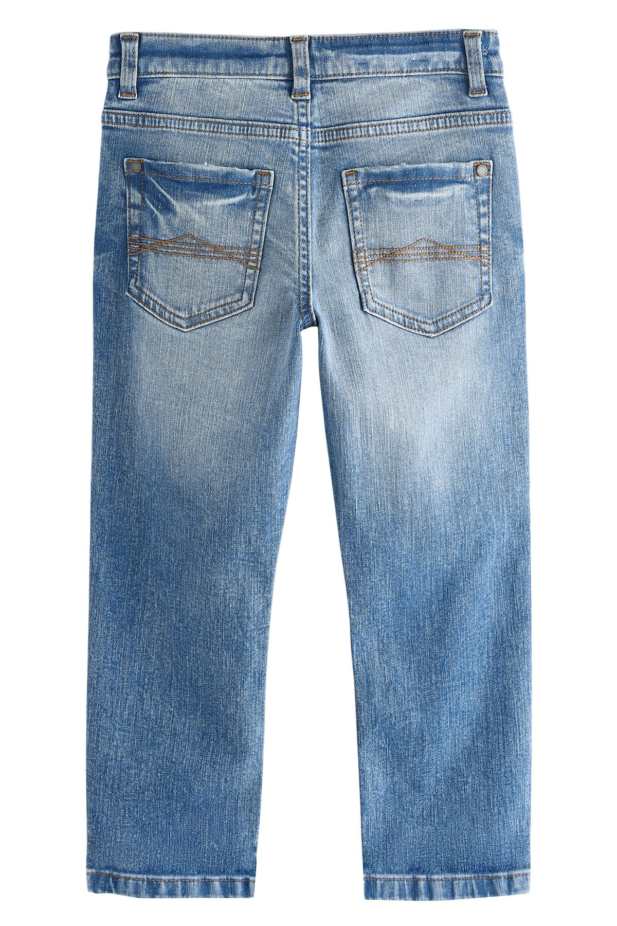 Jeans regular fit cu stretch – albastru mediu, băieți, 3 ani - 16 ani, NEXT - imagine 15