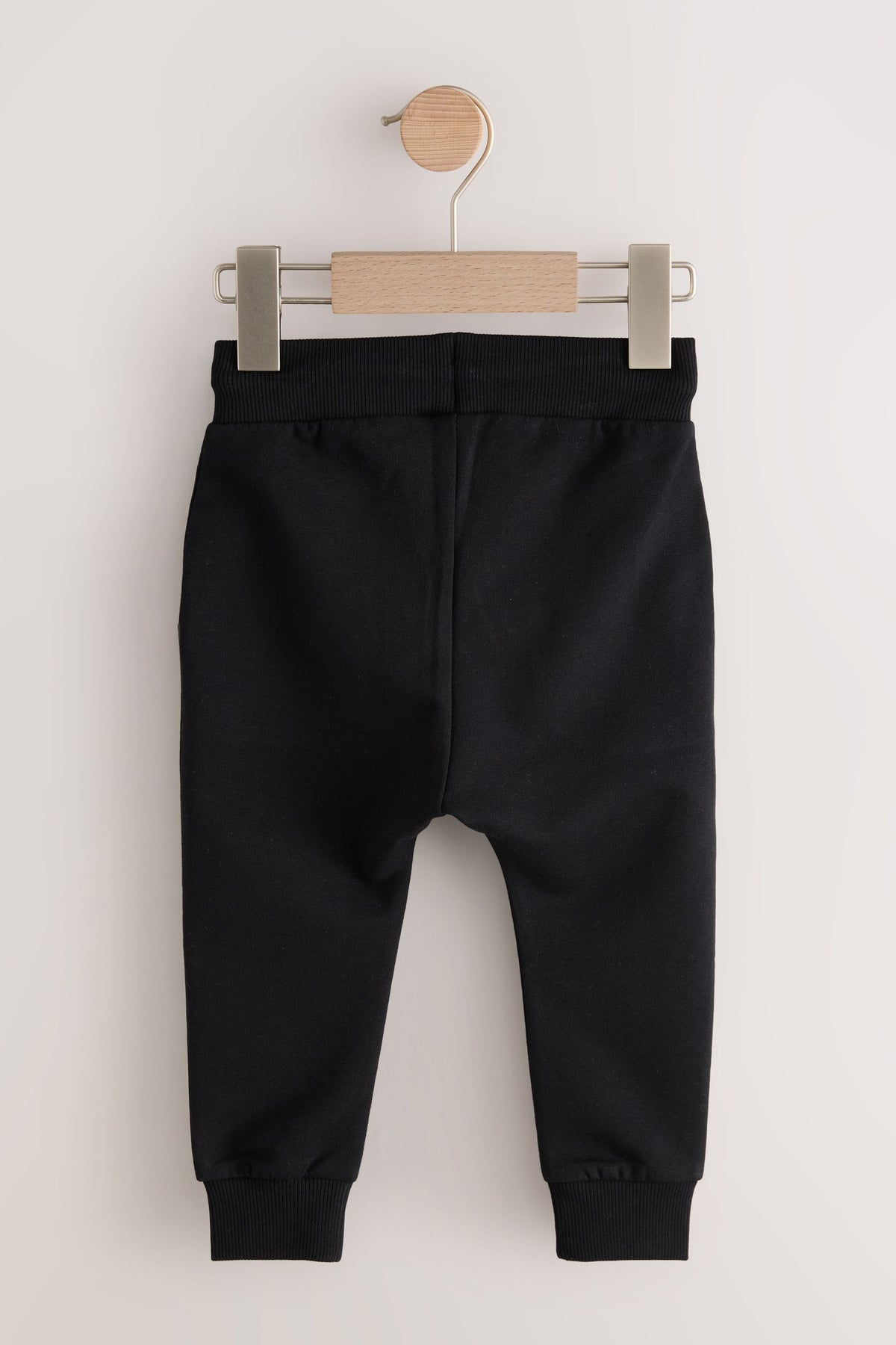 Joggers clasici din jersey – negri, băieți, 3-6 luni - 6-7 ani, NEXT