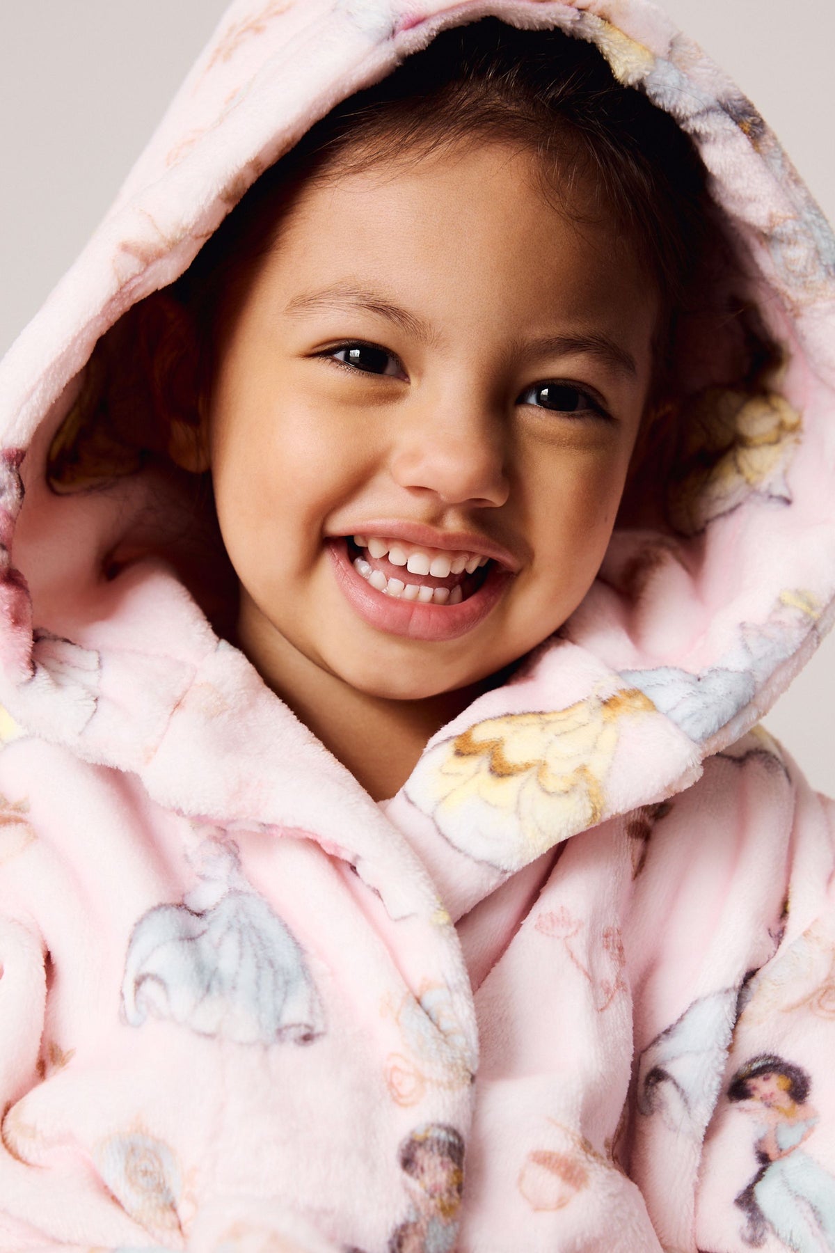 Halat din fleece Disney Princess – roz, fete, 9-12 luni - 9-10 ani, NEXT - imagine 7
