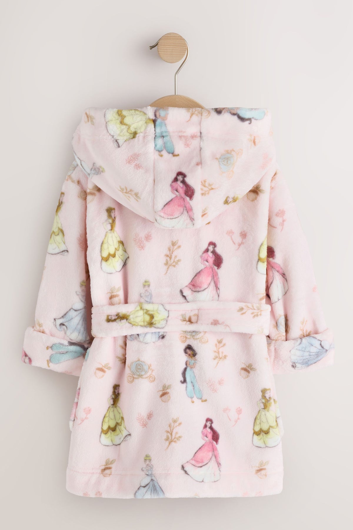 Halat din fleece Disney Princess – roz, fete, 9-12 luni - 9-10 ani, NEXT - imagine 9