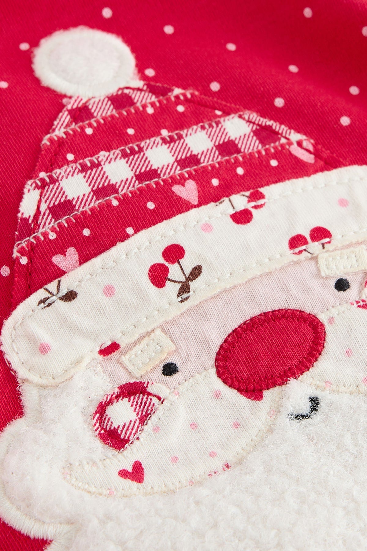 Set de pijamale Snuggle de Crăciun cu Moș Crăciun roșu - Roșu, Fete, 9-12 luni - 11-12 ani, NEXT - imagine 7