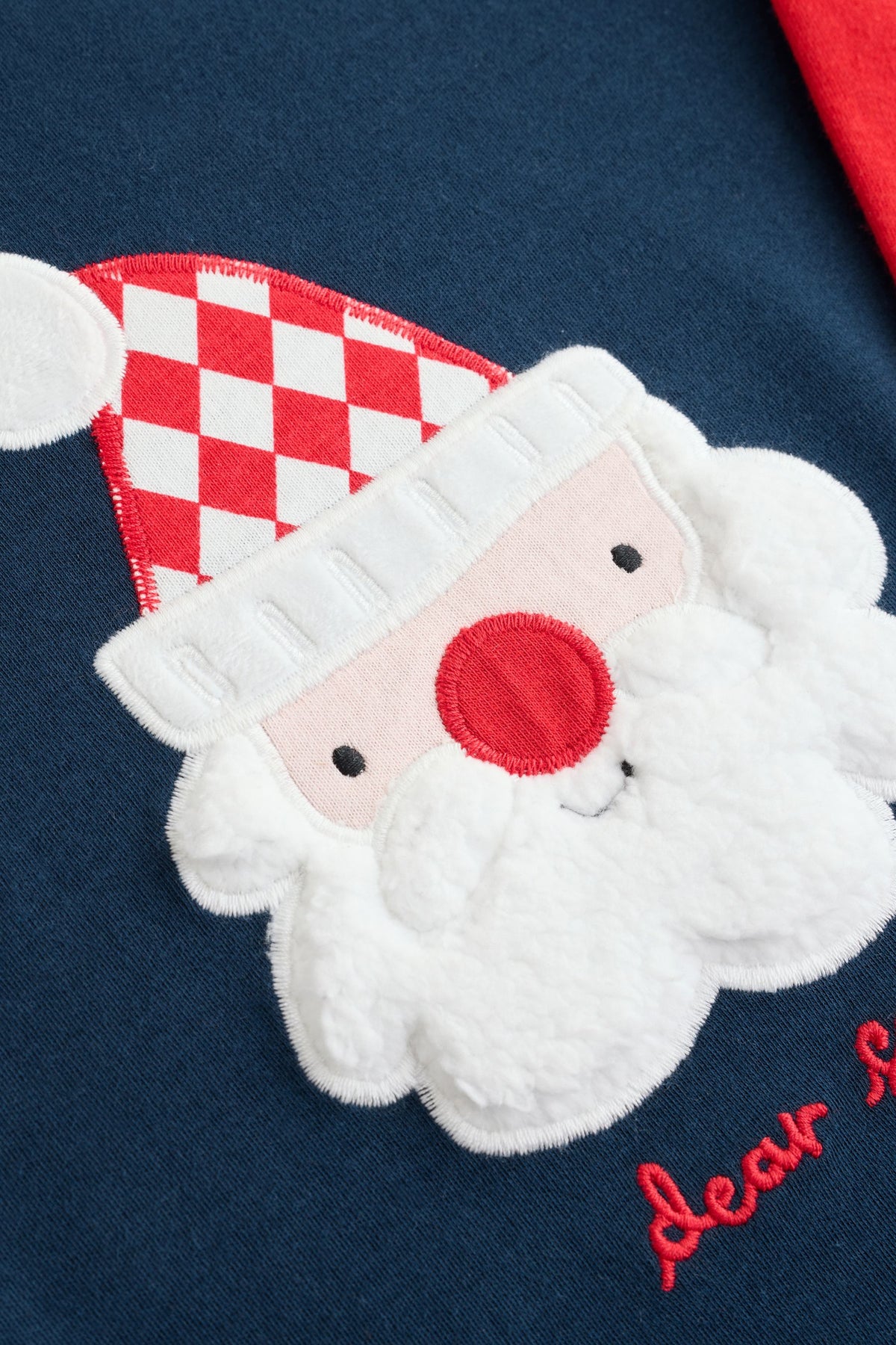 Pijama de Crăciun cu Moș Crăciun – bleumarin/roșu, băieți, 9-12 luni - 11-12 ani, NEXT - imagine 11