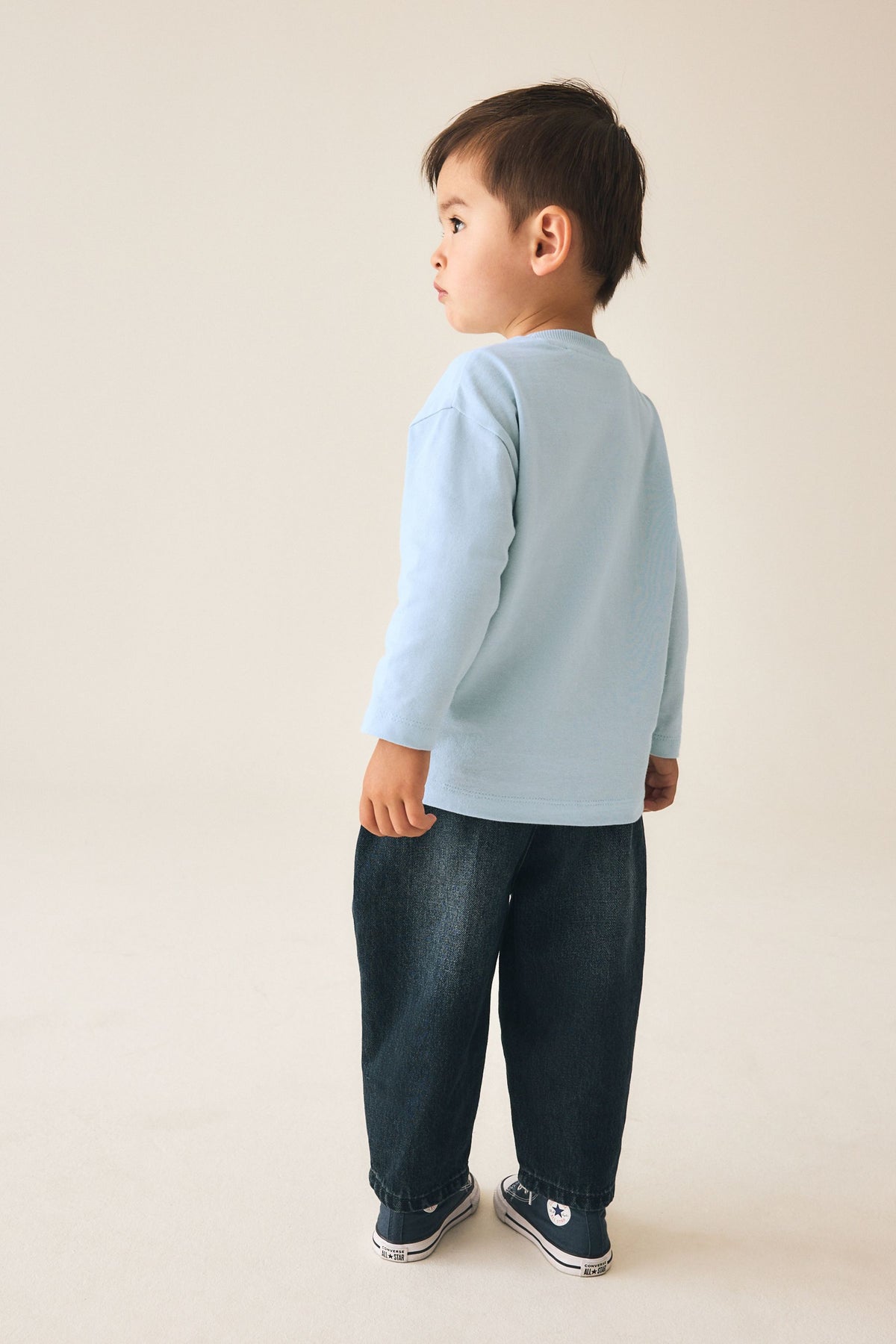 Tricou cu mânecă lungă Appliqué Peisaj Ferma Albastru - Albastru, Băieți, 3-6 luni - 6-7 ani, NEXT - imagine 2