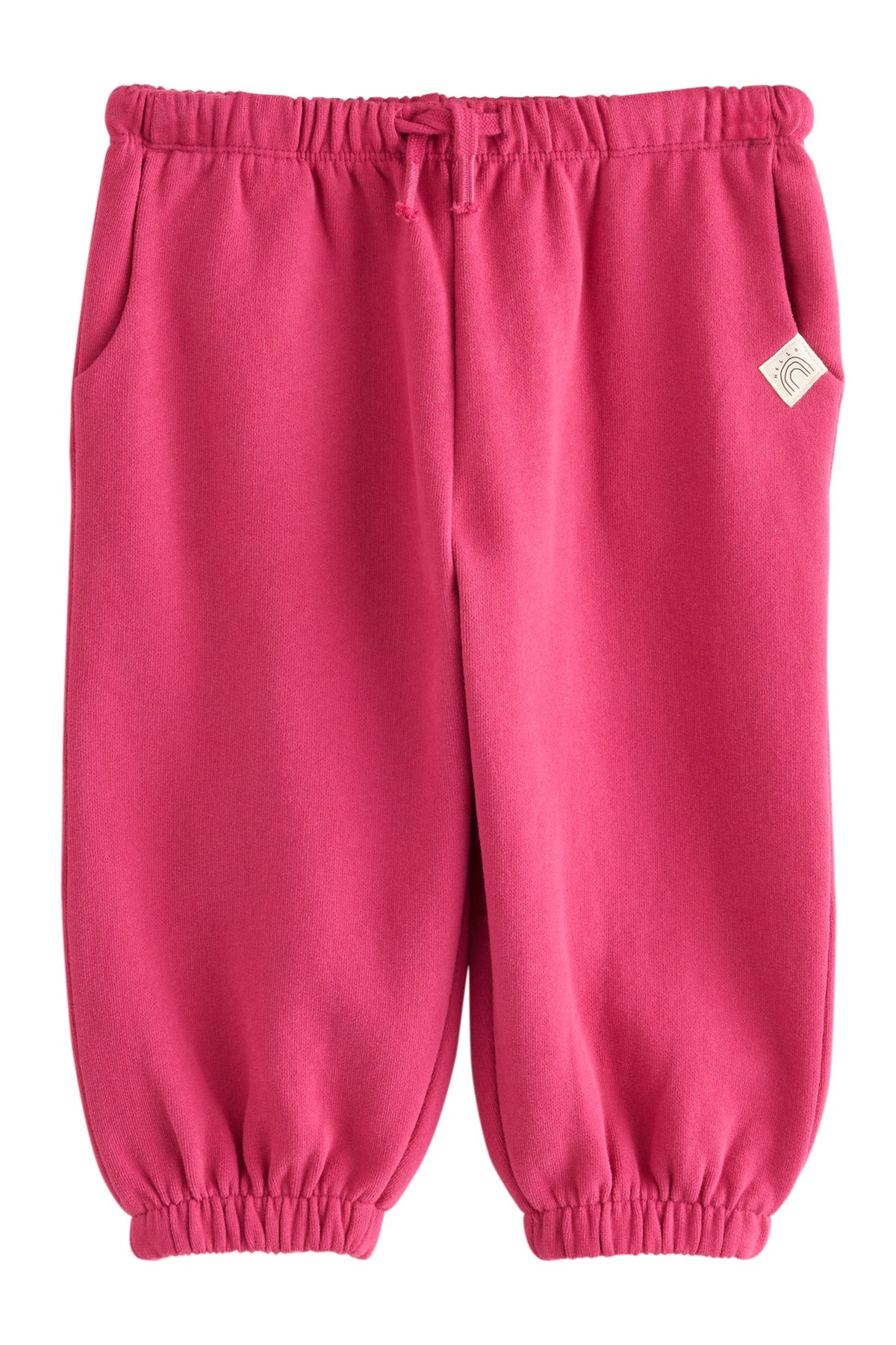 Pantaloni de trening cu manșete – roz zmeuriu, fete, 3-6 luni - 6-7 ani, NEXT - imagine 8