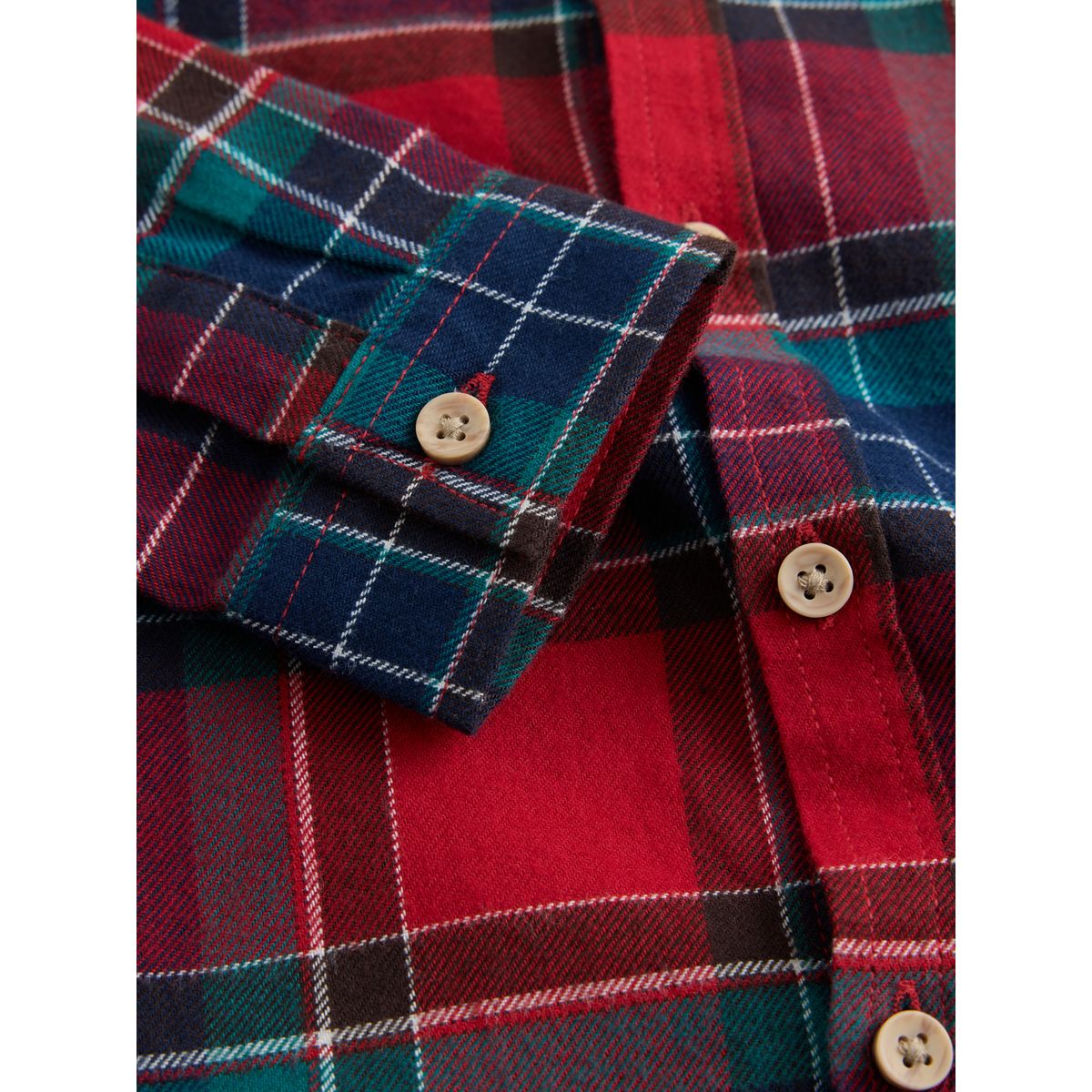Cămașă în carouri tartan cu mânecă lungă – roșu, băieți, 3-6 luni - 9-10 ani, NEXT - imagine 14