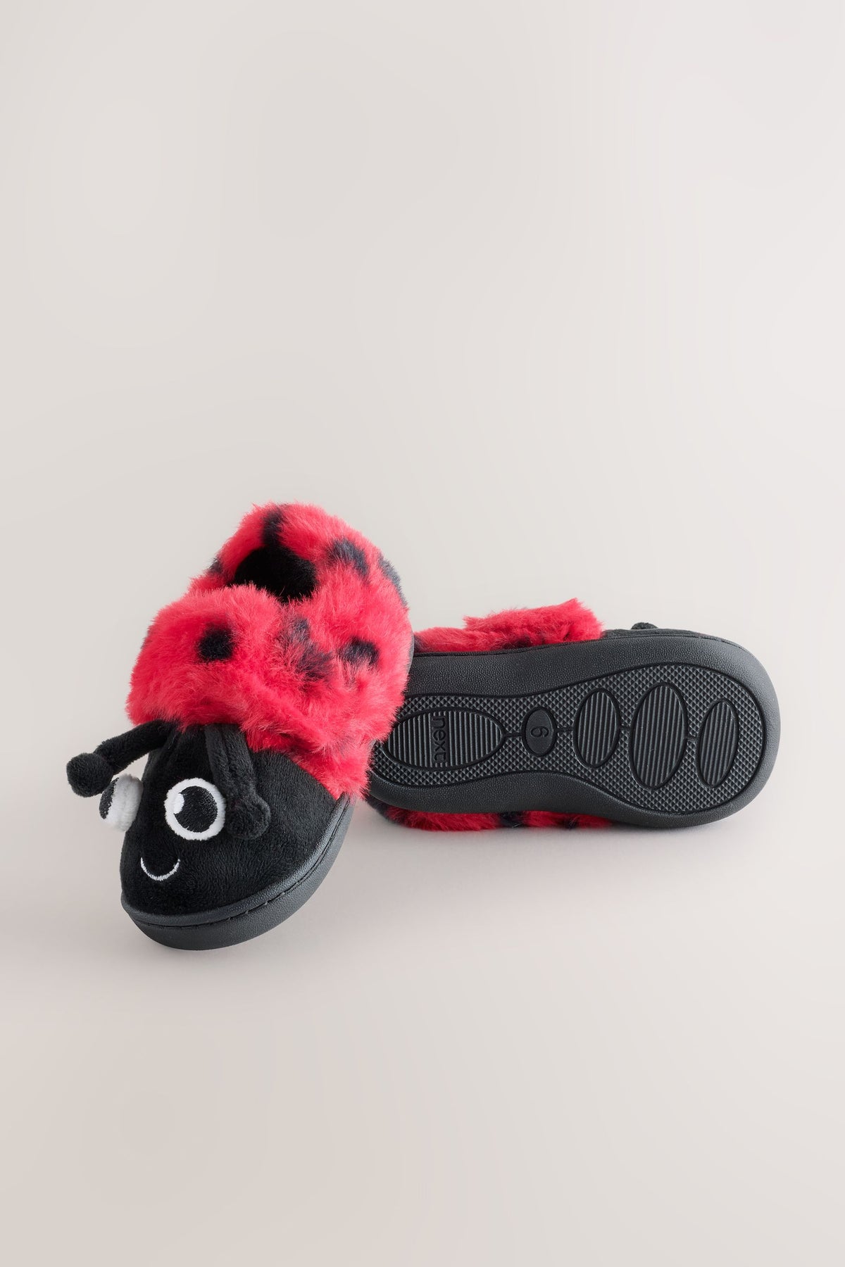Papuci cu talpă din cauciuc Ladybird Roșii - Roșu, Fete, 3 EU 19 - 12 EU 30.5, NEXT - imagine 3