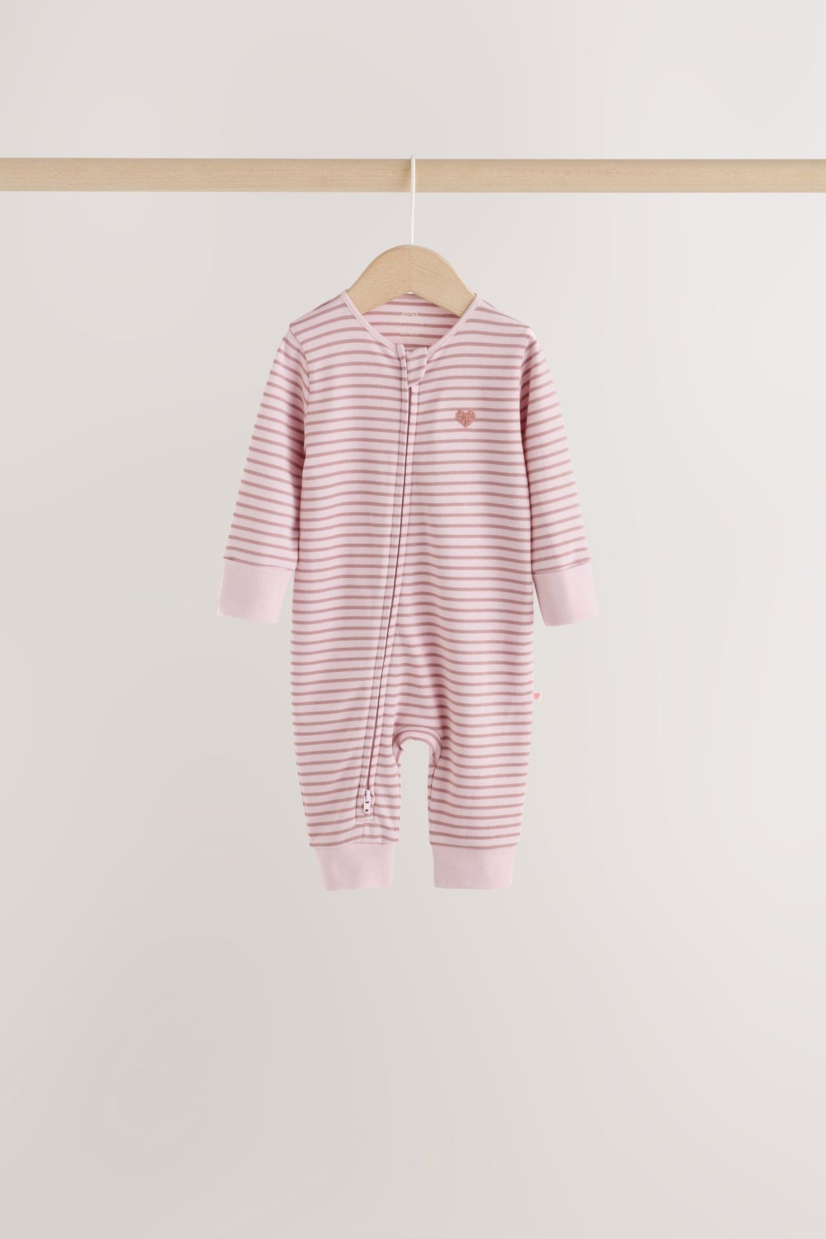 Salopetă pentru bebeluși cu fermoar bidirecțional Ecru/Pink Cloud 4 set - Roz, Nou-născut, 2.2kg - 1.5-2 ani, NEXT - imagine 19