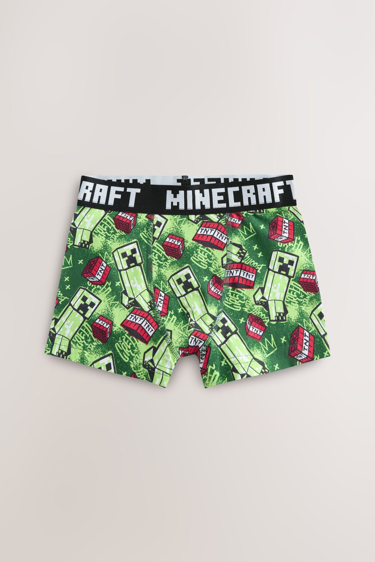 Set 7 boxeri pentru băieți Minecraft - verzi/negru, NEXT