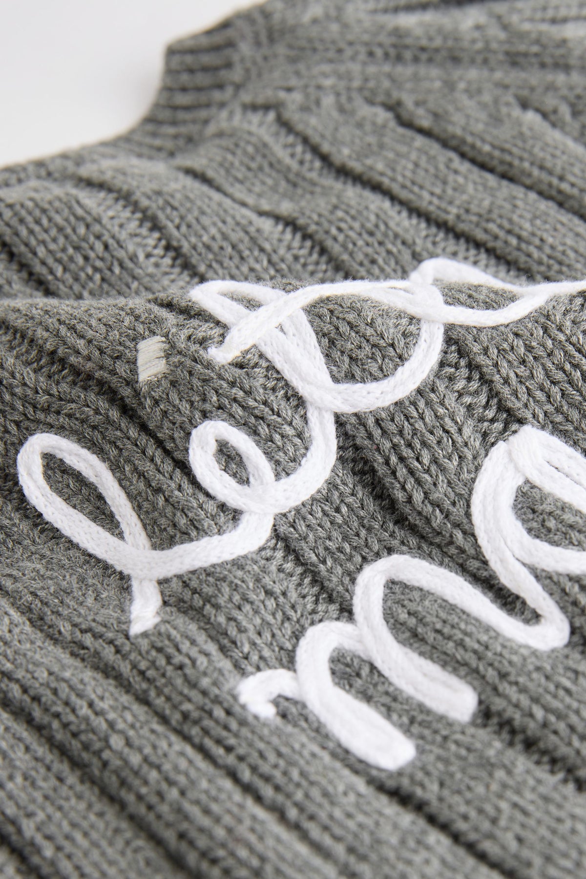 Cardigan Little Man din bumbac 100% – gri, bebeluși, NEXT