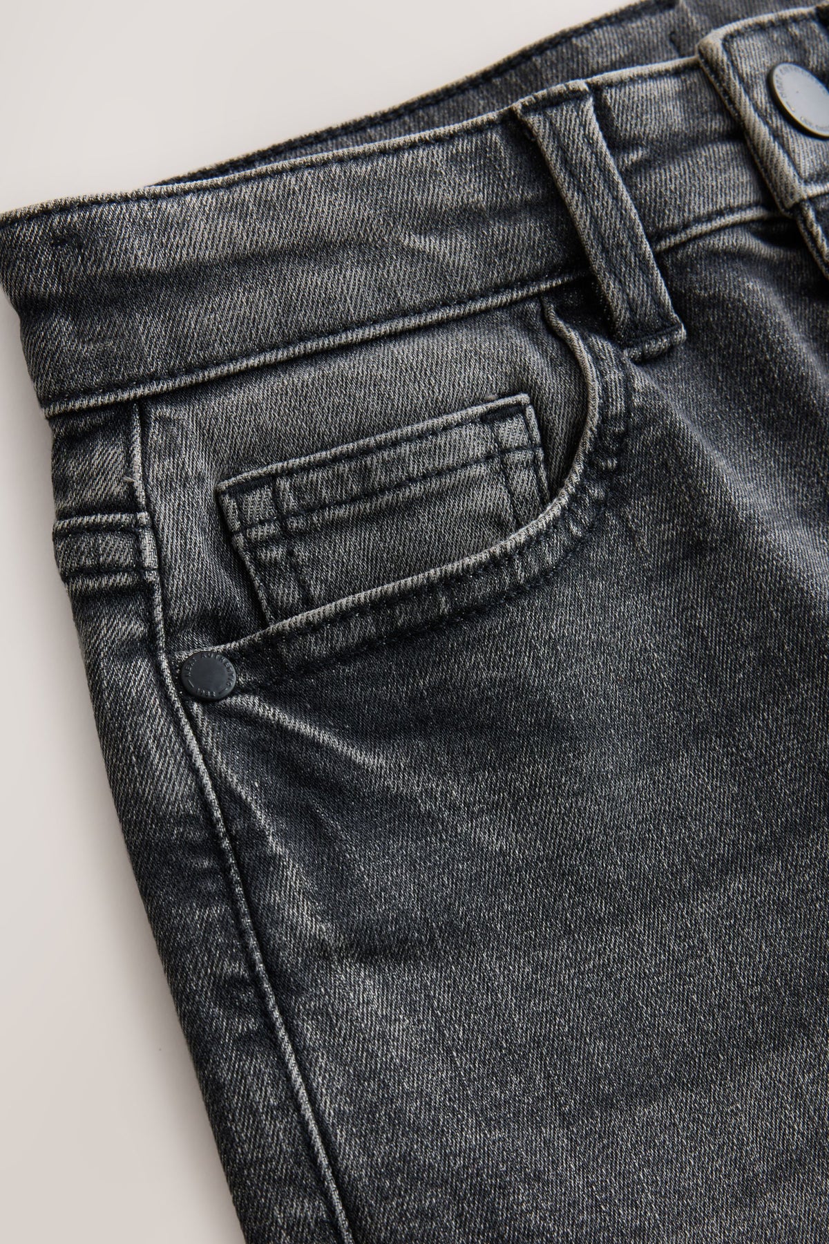 Jeans Stretch Regular Fit Denim Gri - Denim Gri, Băieți, 3 ani - 16 ani, NEXT - imagine 9