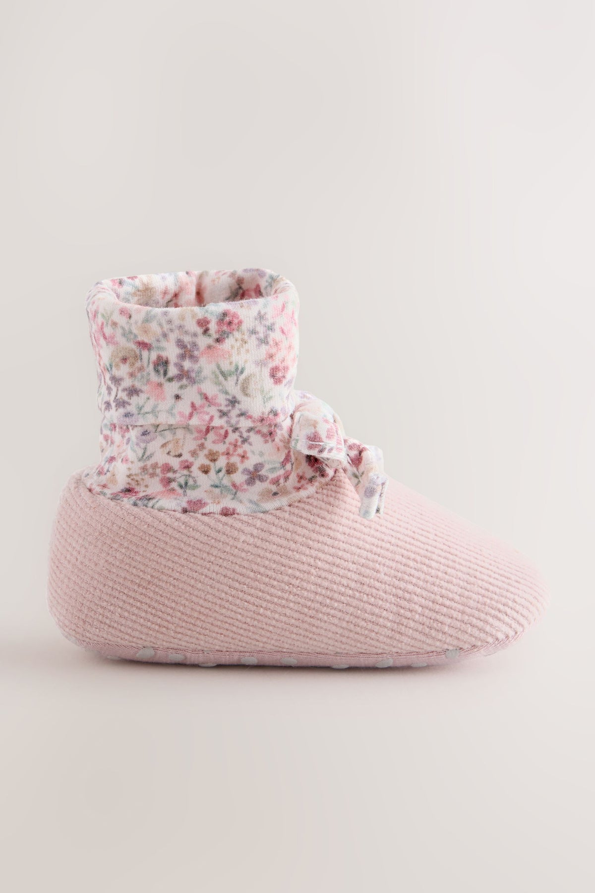 Botine cu Vârf de Sosete Roz Floral - Roz, Fete, 0-3 luni - 12-18 luni, NEXT - imagine 3