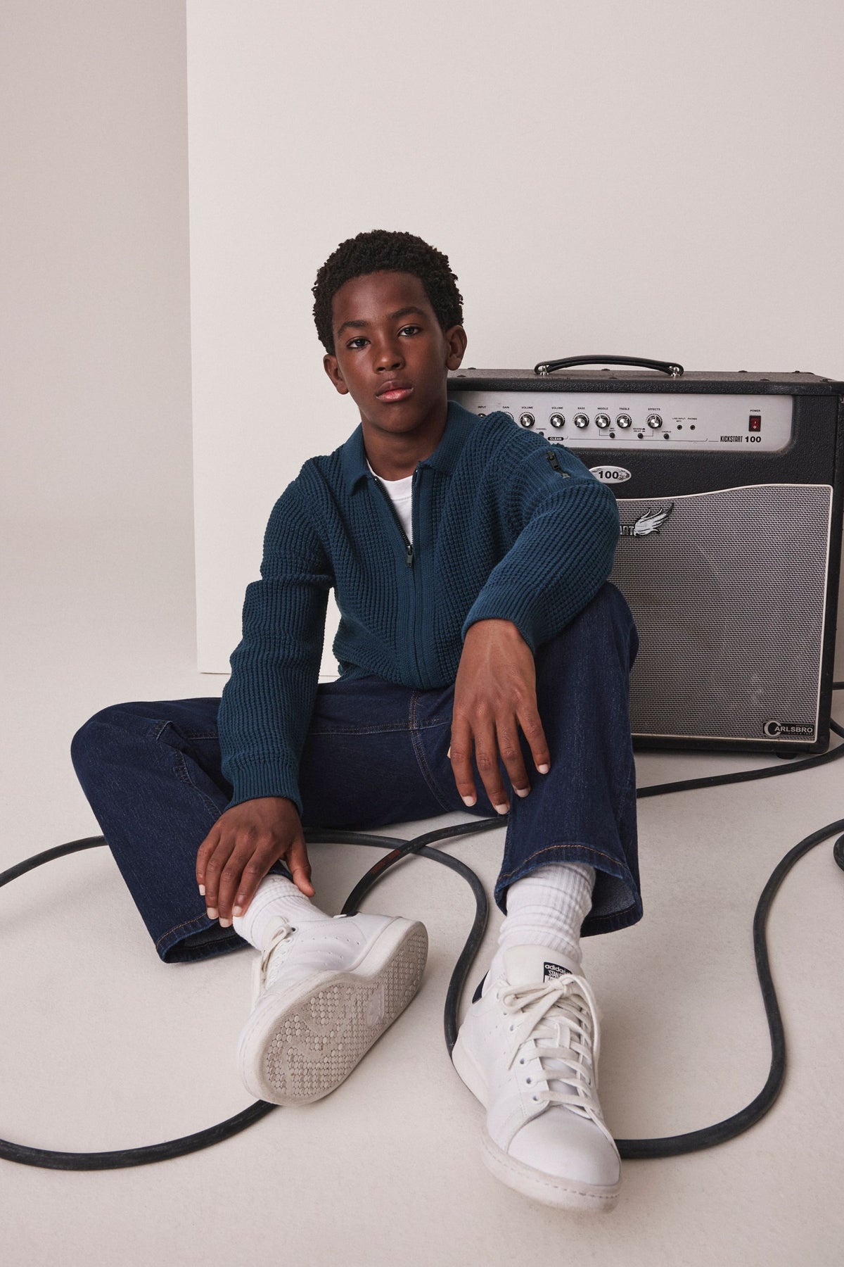 Cardigan utility cu fermoar – albastru indigo, băieți, 3 ani - 16 ani, NEXT - imagine 6