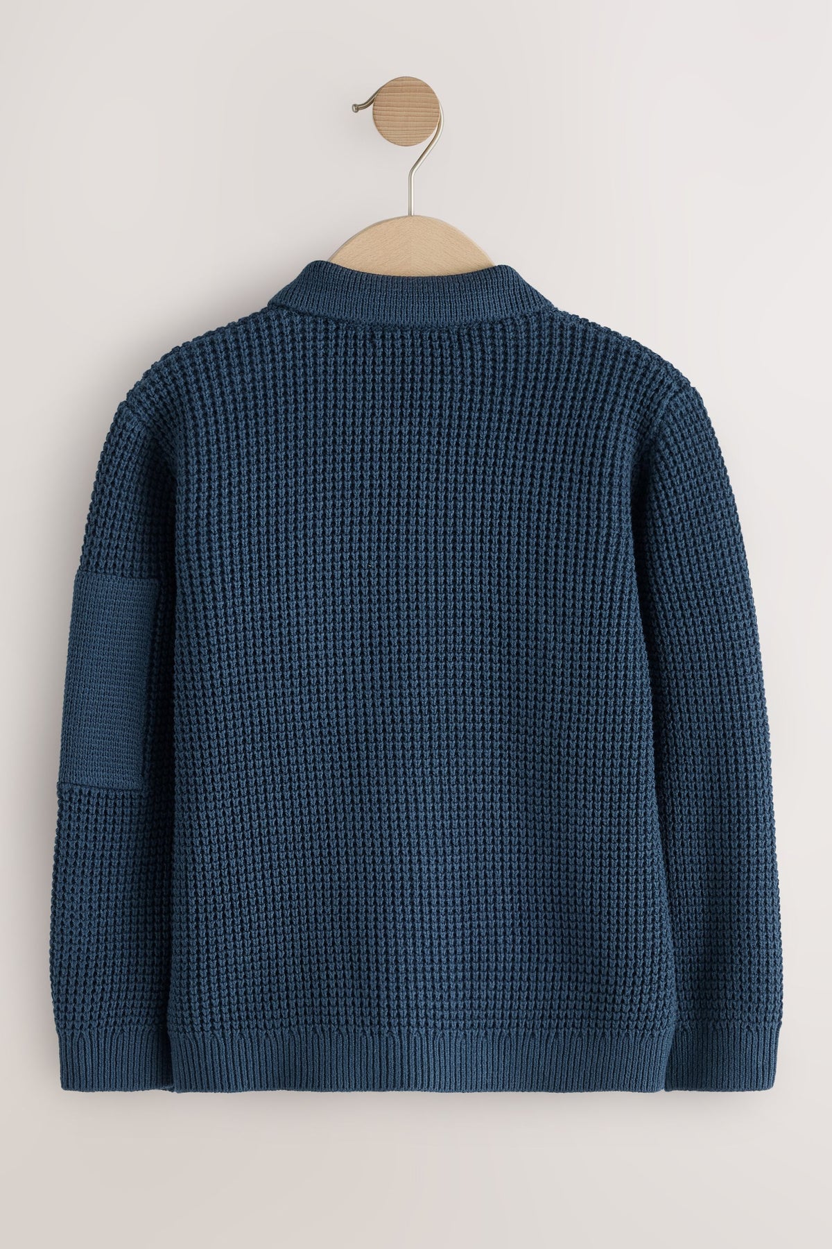 Cardigan utility cu fermoar – albastru indigo, băieți, 3 ani - 16 ani, NEXT - imagine 9