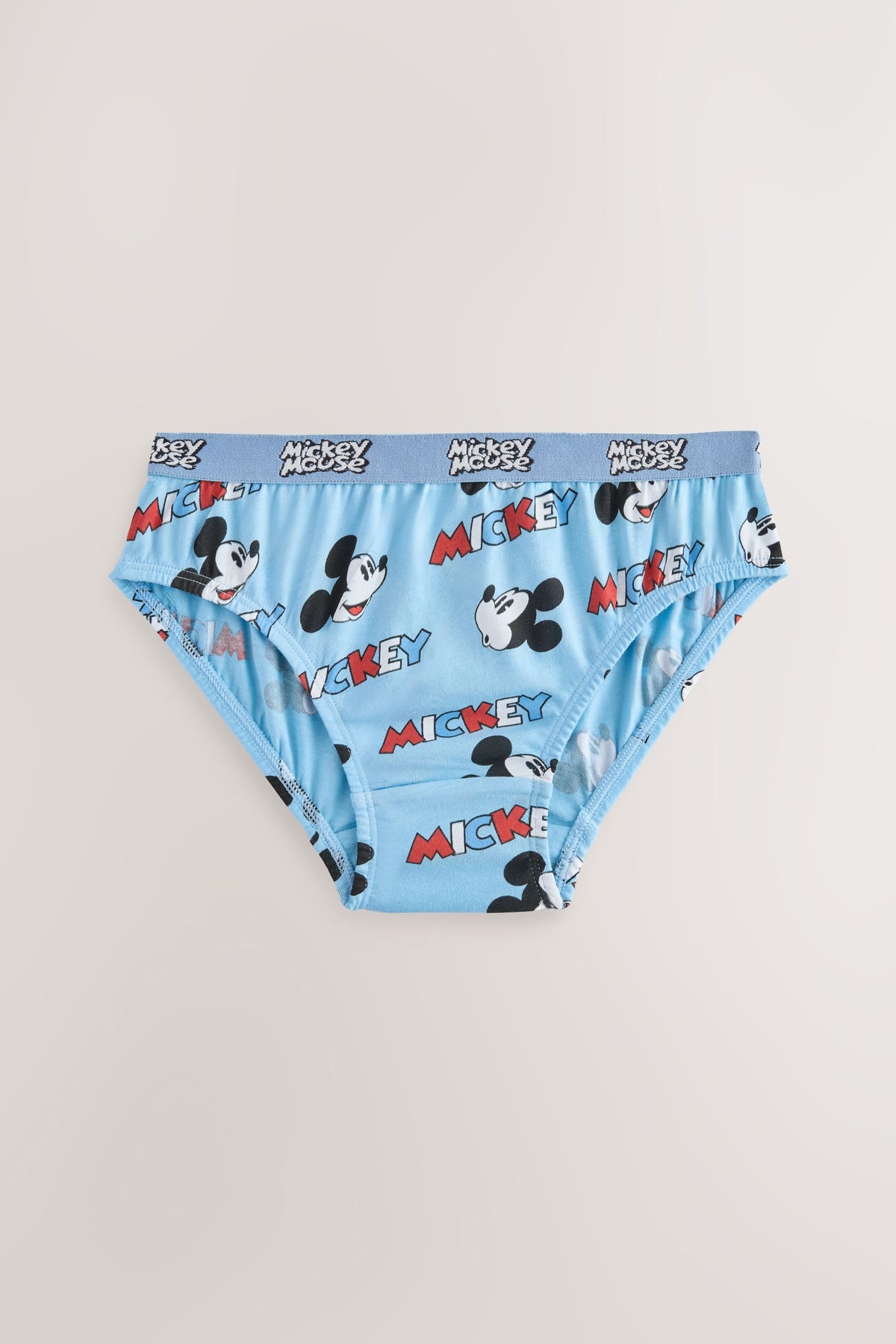Set 5 chiloți Mickey Mouse – albastru/alb, băieți, 1,5-2 ani - 9-10 ani, NEXT - imagine 4