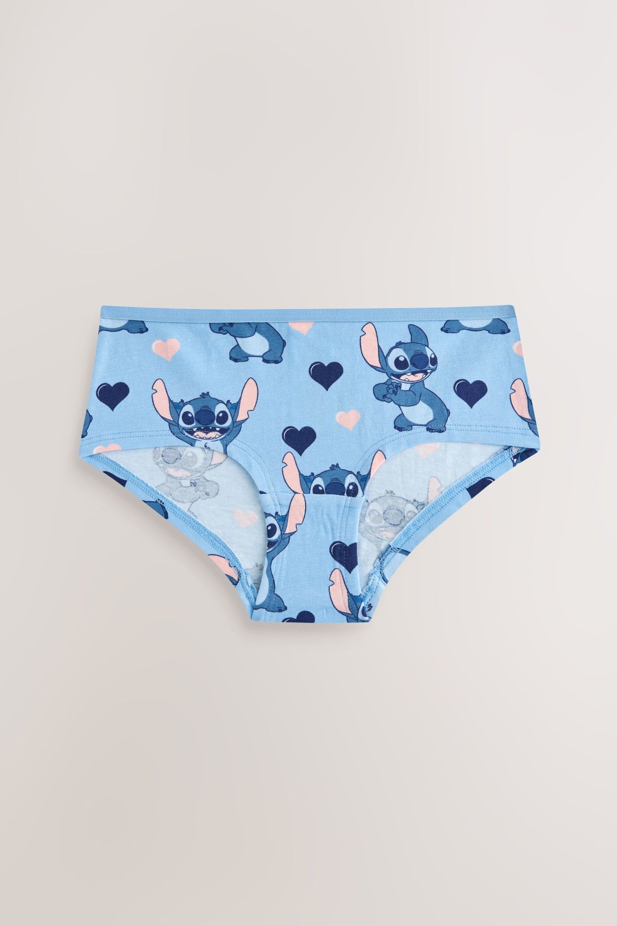 Set 5 chiloți hipster Lilo & Stitch – albastru/roz, fete, 2-3 ani - 15-16 ani, NEXT - imagine 5