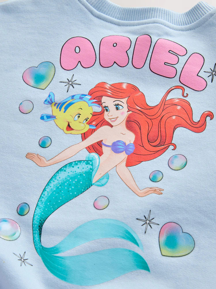 Set cu hanorac și pantaloni scurți Ariel - albastru