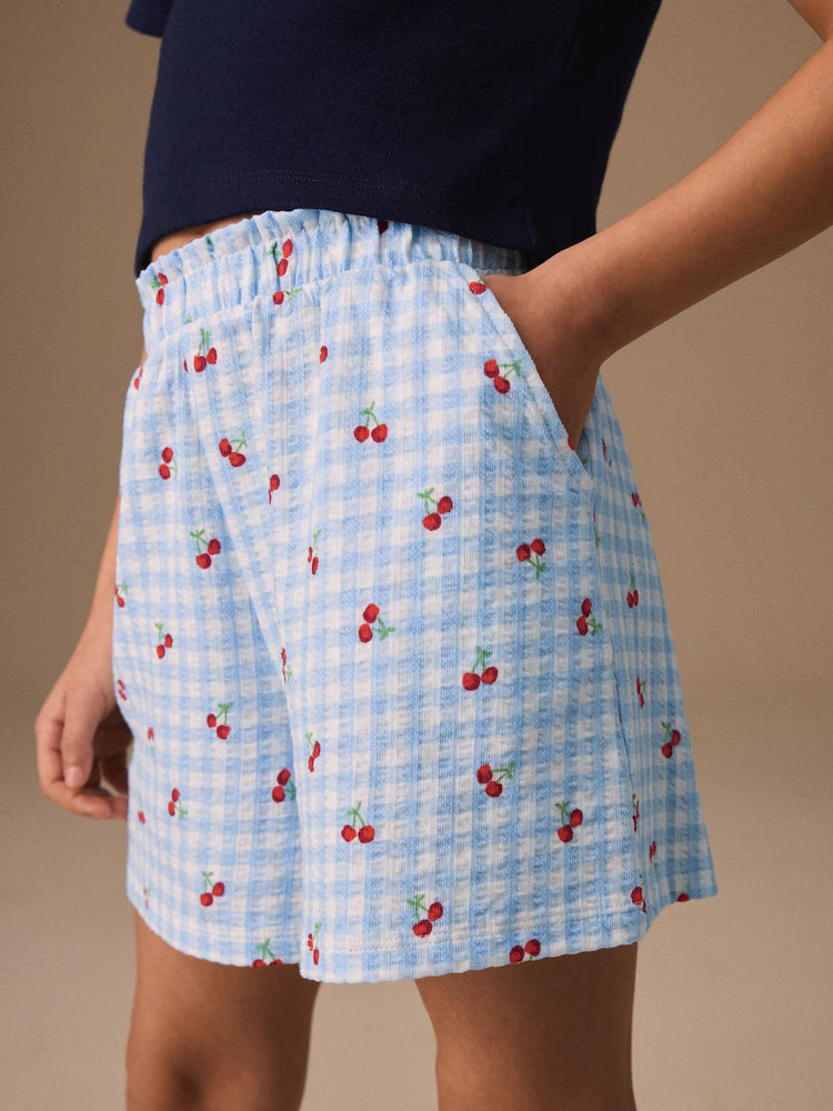 SHORT BOX BLUE GING