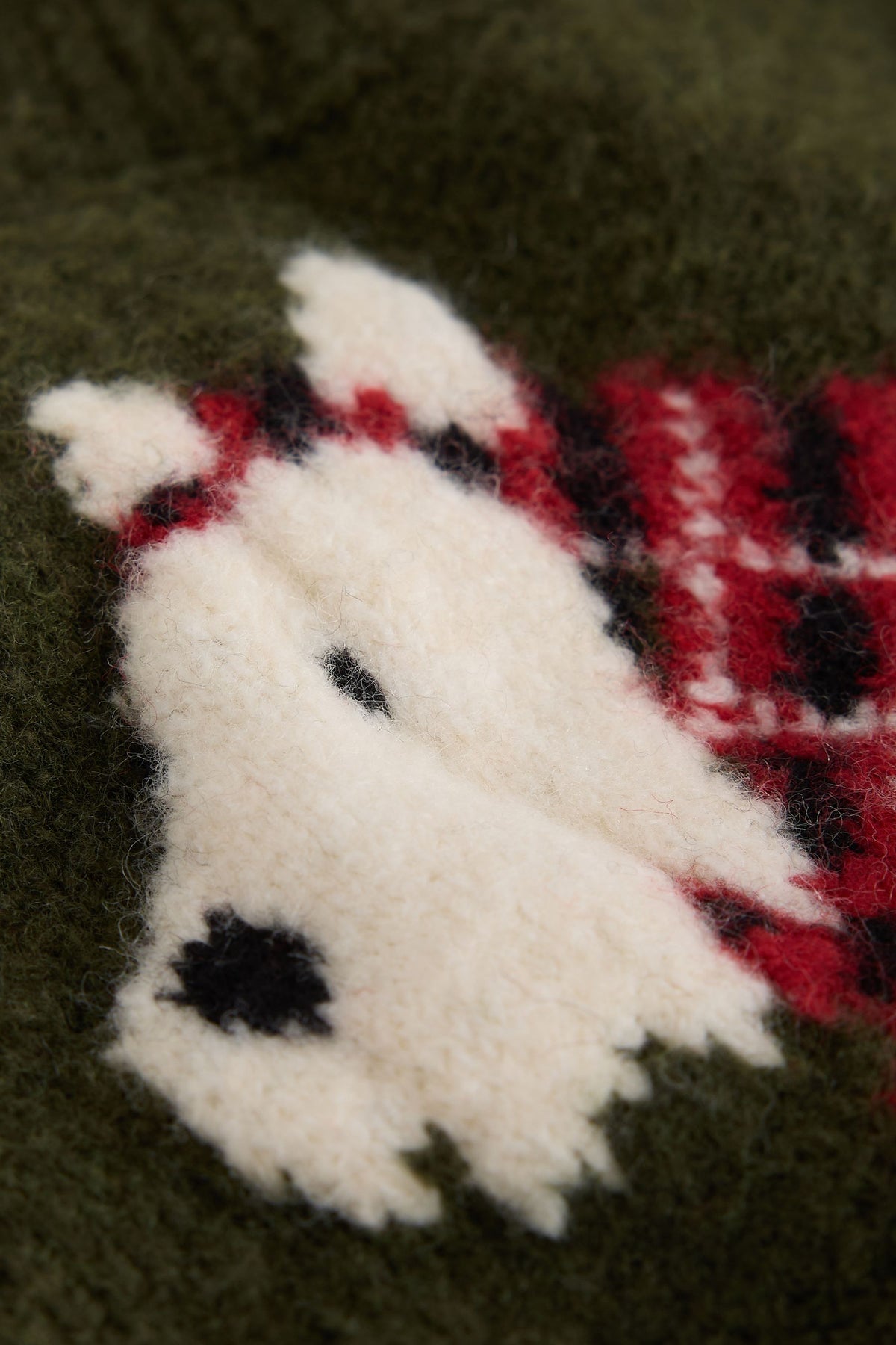 Pulover lejer cu cățel Scottish terrier – verde, fete, 3-6 luni - 6-7 ani, NEXT - imagine 6