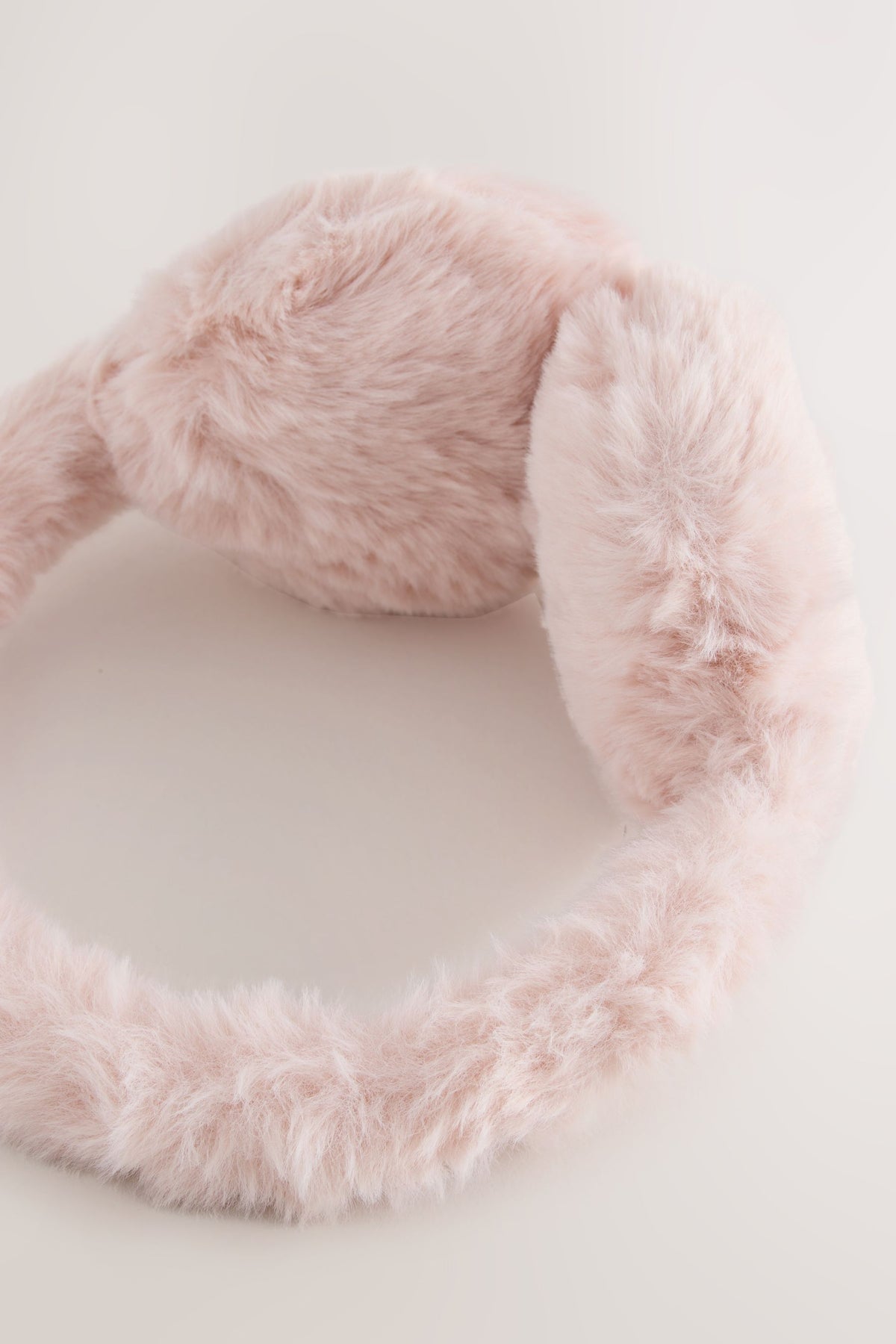 CĂCIULĂ DIN FURĂ PINK - Roz, Fete, UNA - UNA, NEXT - imagine 3