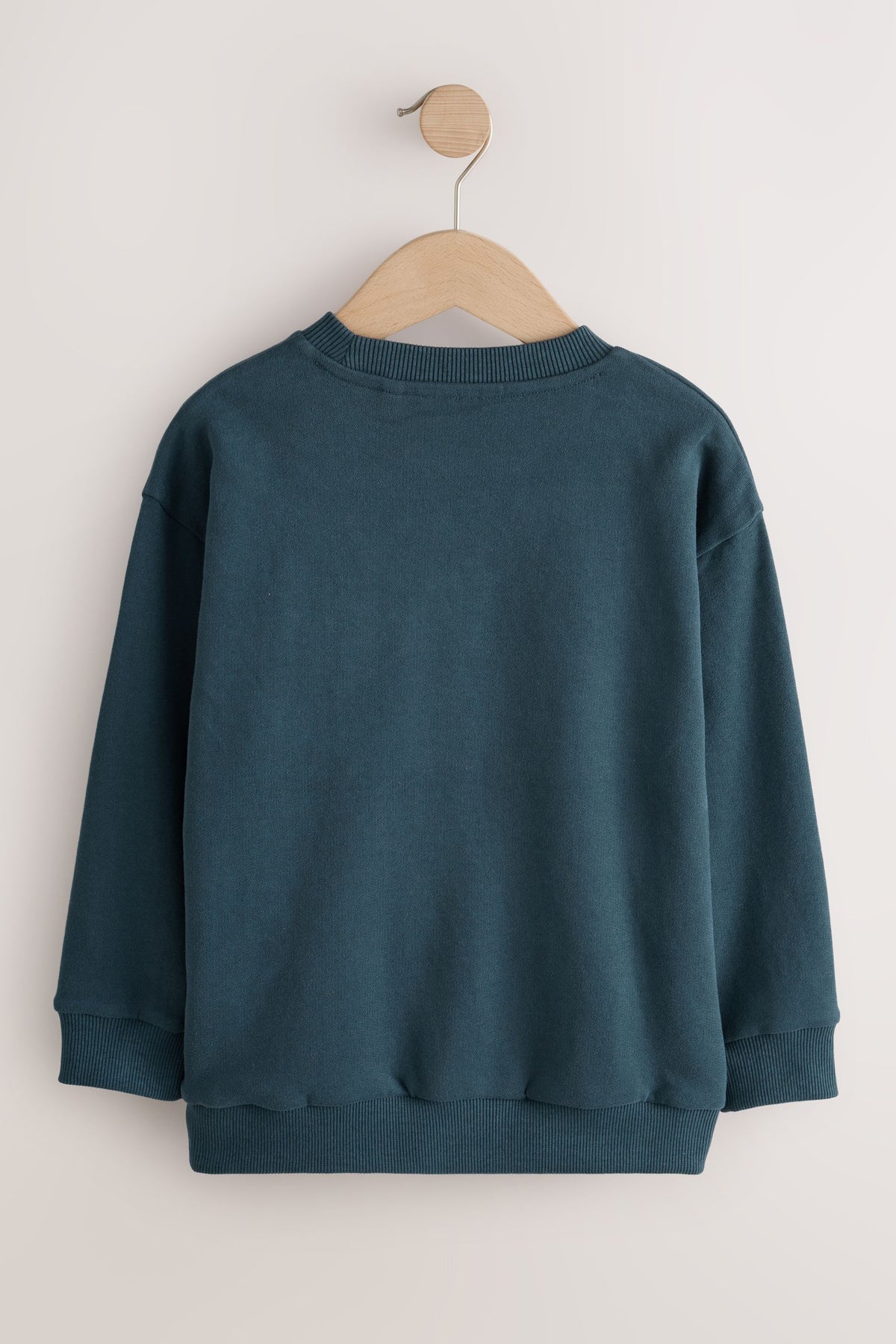 Pulover de Crăciun cu guler rotund Navy Scene - Navy, Băieți, 3 ani - 16 ani, NEXT - imagine 5