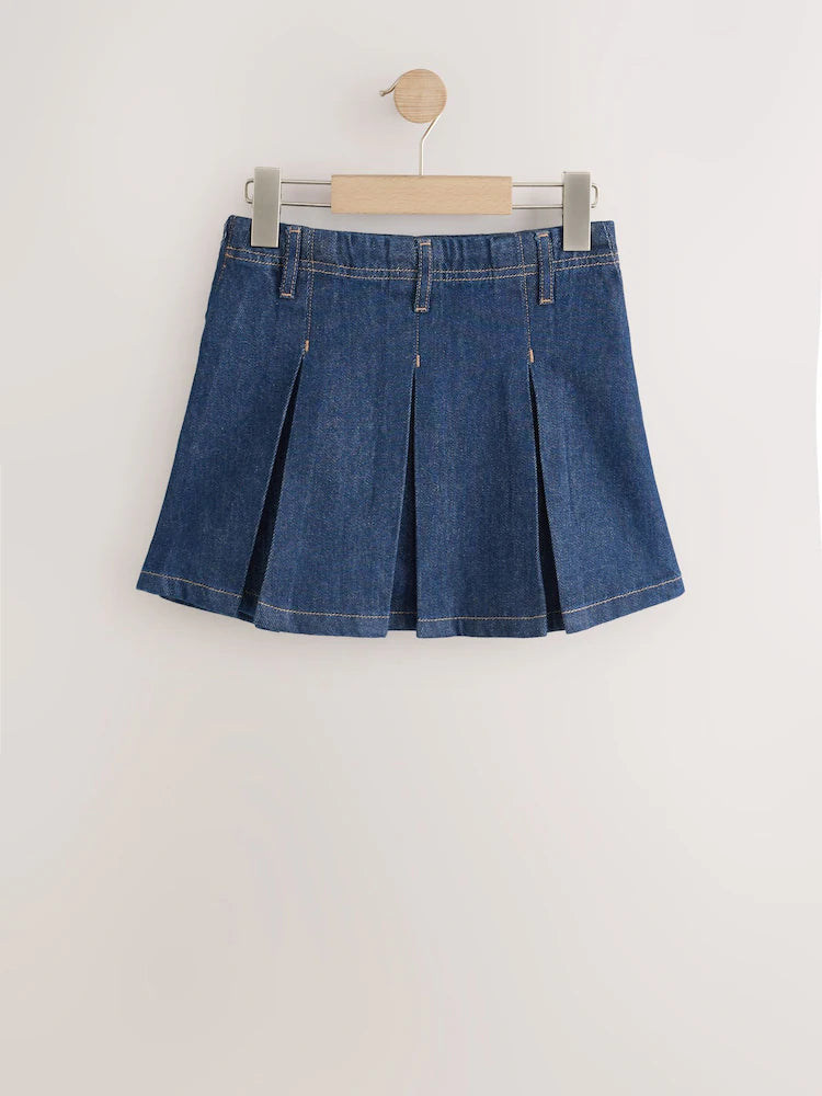 Fustă din denim – albastru inchis, fete, 3 ani - 12 ani, NEXT