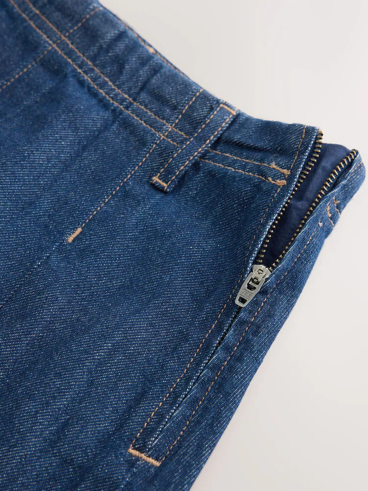 Fustă din denim – albastru inchis, fete, 3 ani - 12 ani, NEXT
