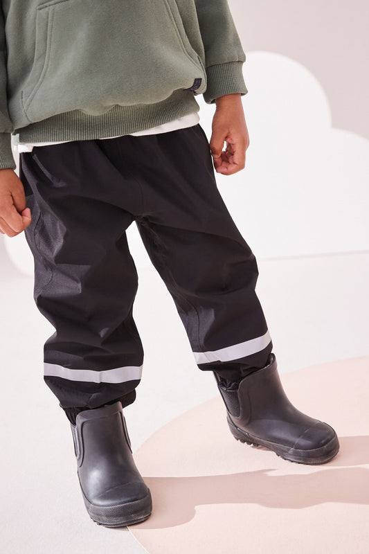 Pantaloni impermeabili – negri, băieți, 3-6 luni - 9-10 ani, NEXT