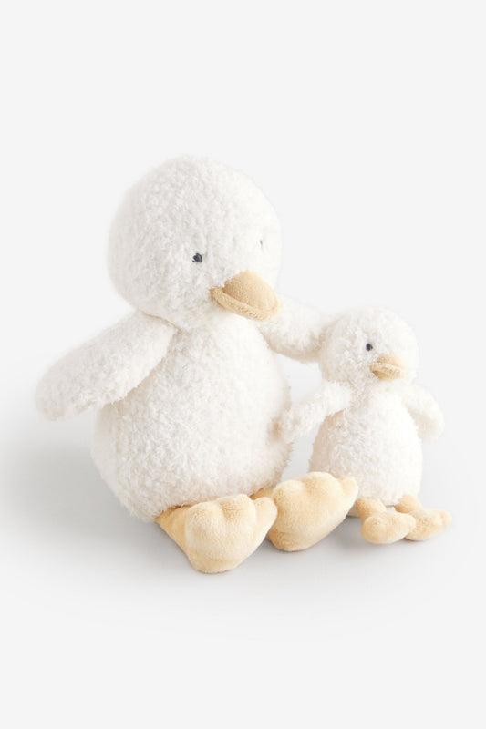 Jucărie pluș moale Duck – albă, NEXT