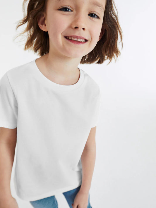 Tricou – alb, fete, 3 ani - 16 ani, NEXT