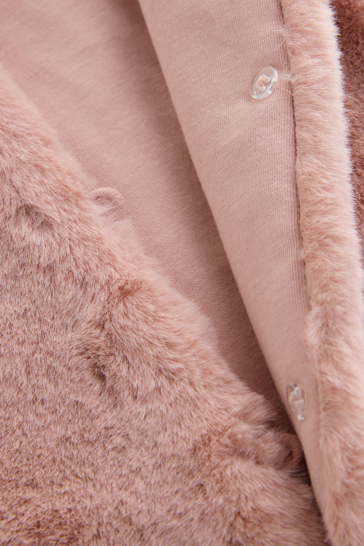 Vestă din faux fur – roz, fete, 3-6 luni - 6-7 ani, NEXT