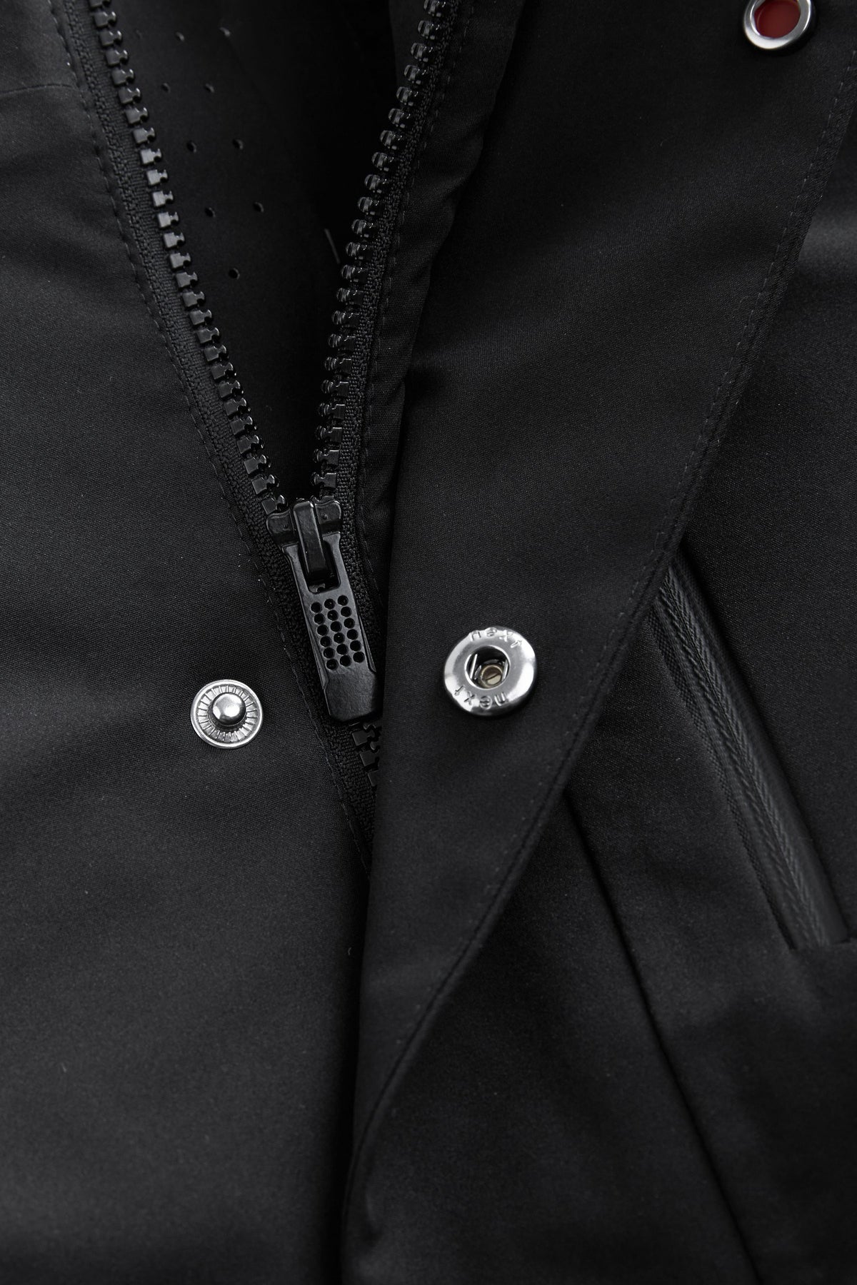 Parka impermeabilă – negru, băieți, 3 ani - 17 ani, NEXT - imagine 6