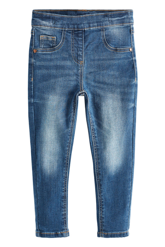 Jeggings super skinny – albastre, fete, 3-6 luni - 6-7 ani, NEXT