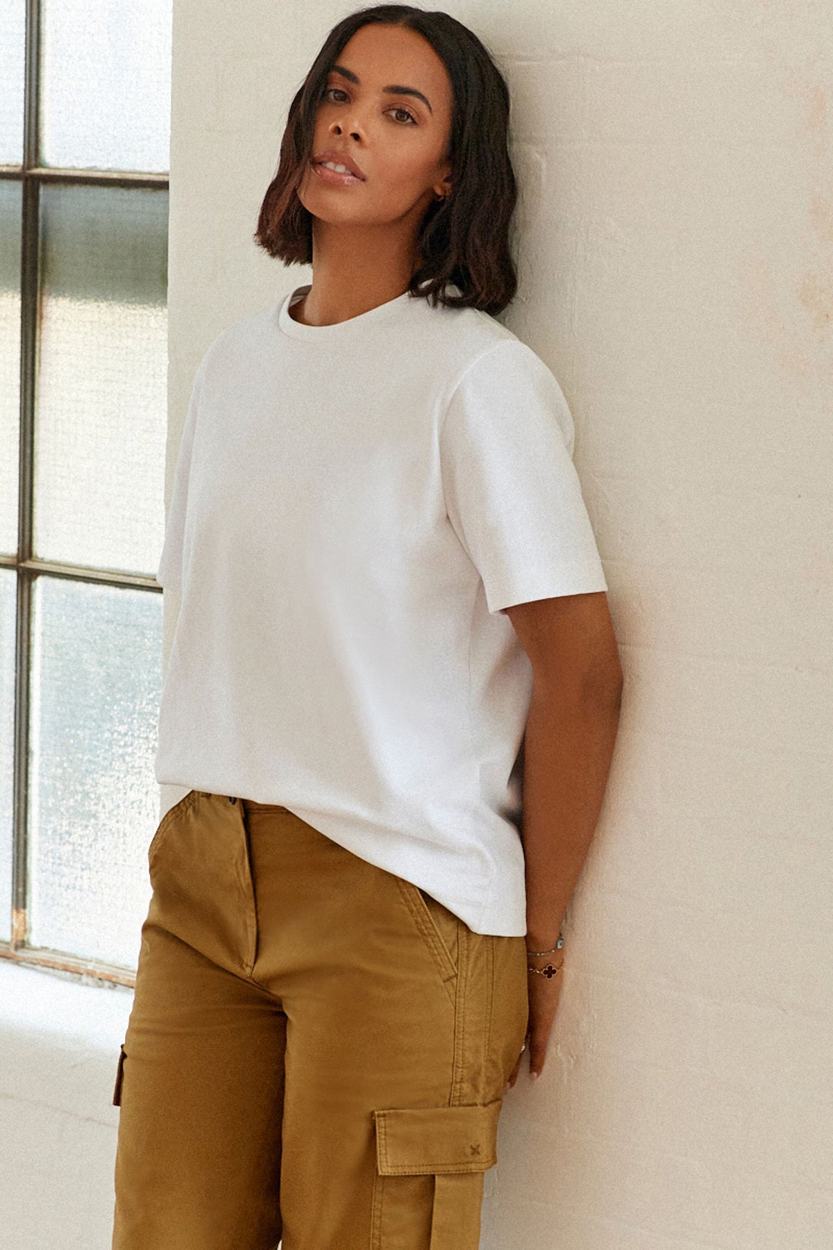 Tricou heavyweight – alb, NEXT