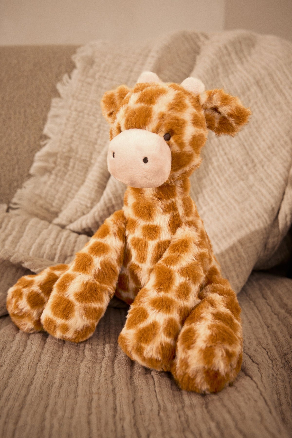 Jucărie pluș girafă – maro, NEXT