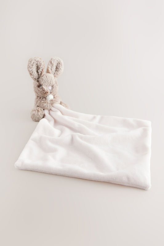 Păturică comforter iepuraș pentru bebeluși – natural, NEXT