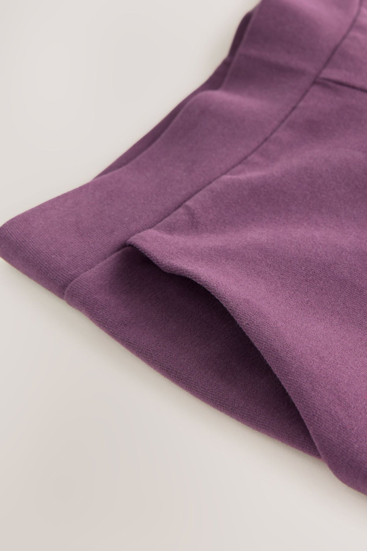 Pantaloni wide leg din jersey – berry purple, fete, 3 ani - 16 ani, NEXT - imagine 8