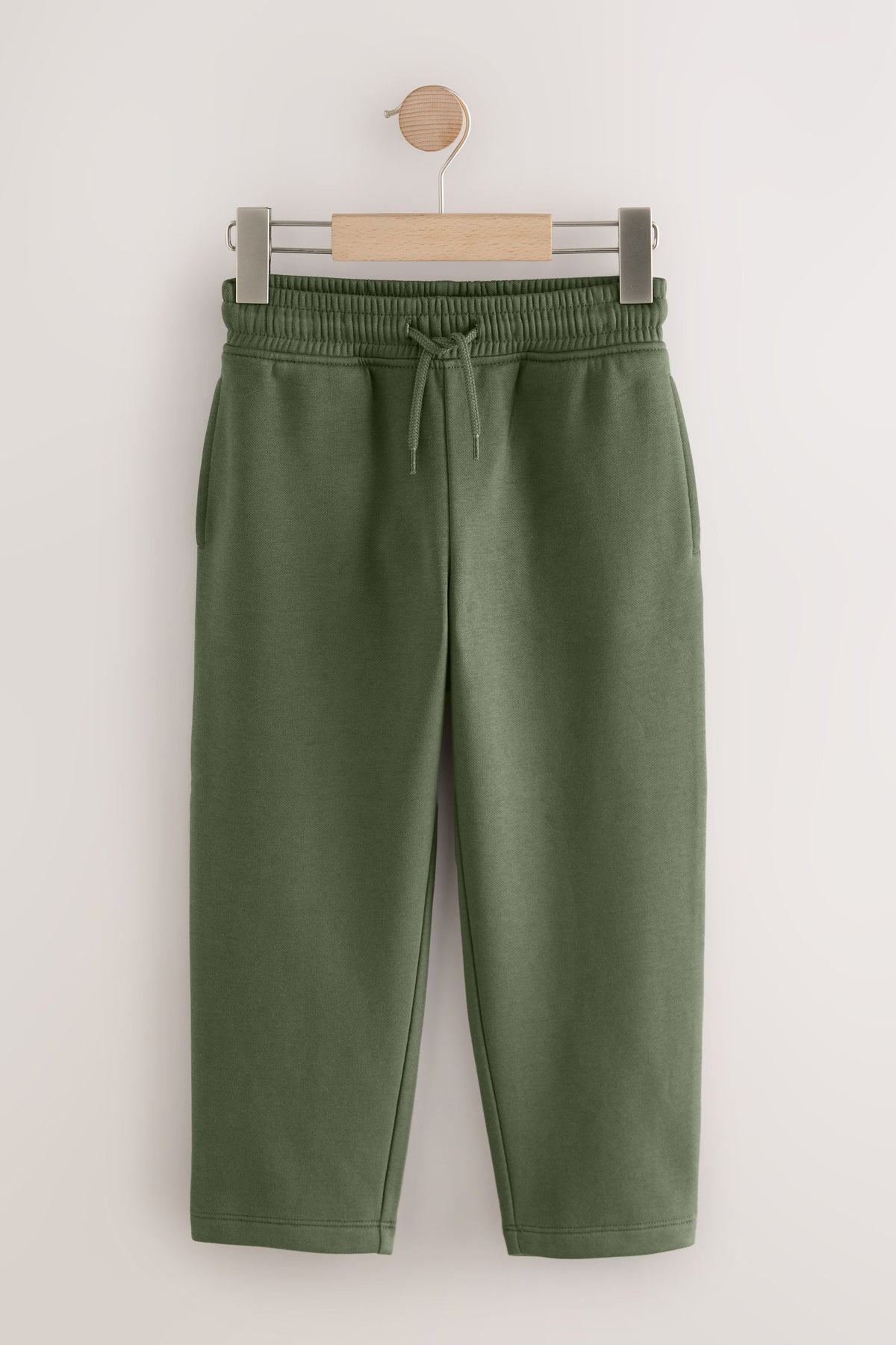 Joggers regular fit fără manșete – verde khaki, băieți, 3 ani - 16 ani, NEXT