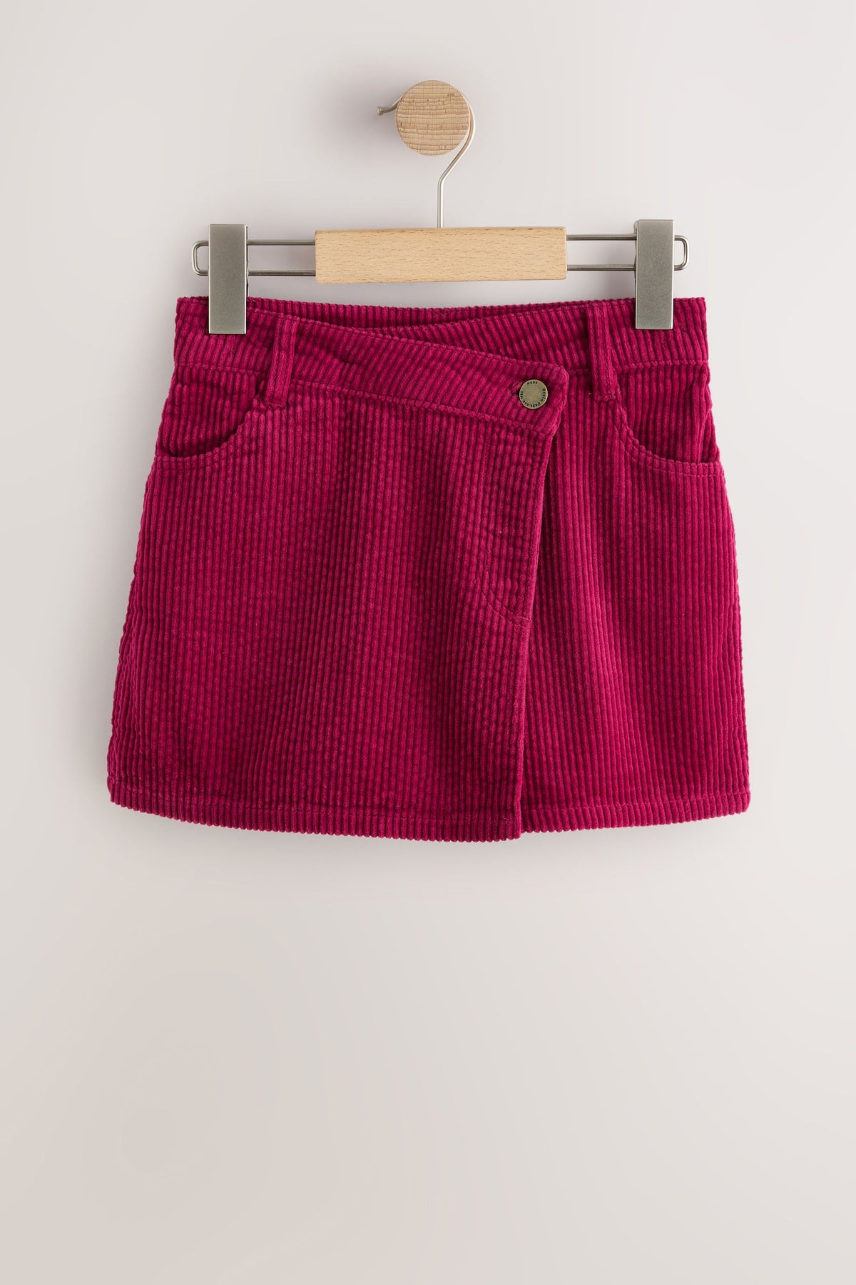 CORD WRAP SKORT RED - Roșu, Fete, 3 ani - 16 ani, NEXT - imagine 5