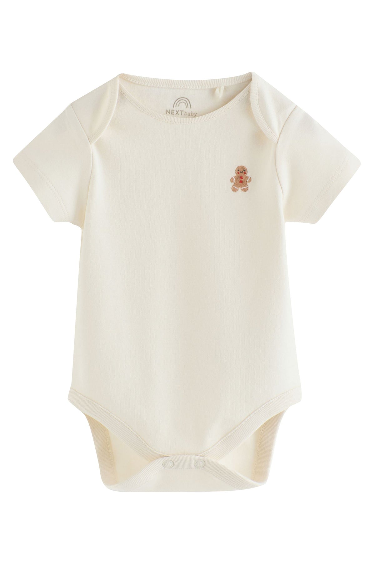Set cadou cu salopetă de dormit, body, bavetă și căciuliță – alb, nou-născuți, prematuri - 6-9 luni, NEXT - imagine 14