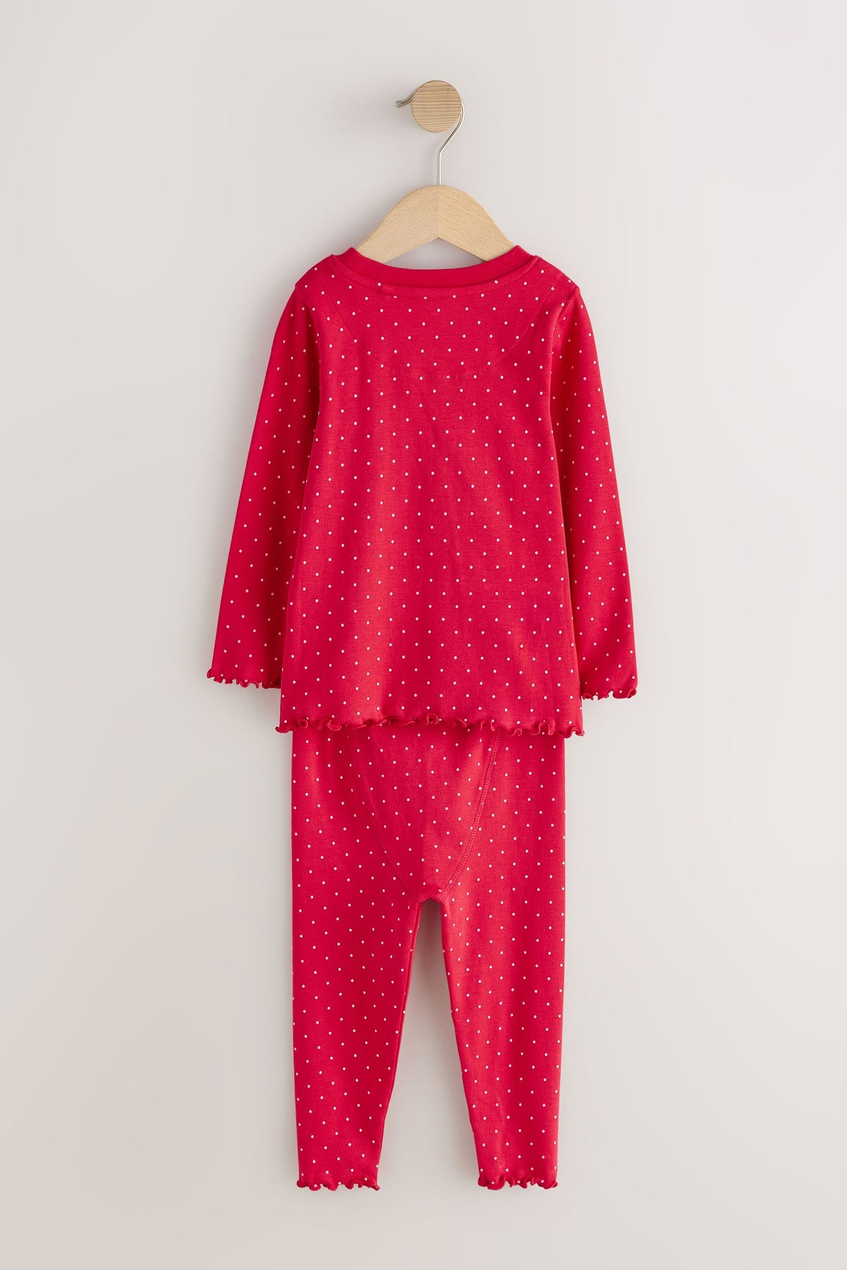 Set de pijamale Snuggle de Crăciun cu Moș Crăciun roșu - Roșu, Fete, 9-12 luni - 11-12 ani, NEXT - imagine 5