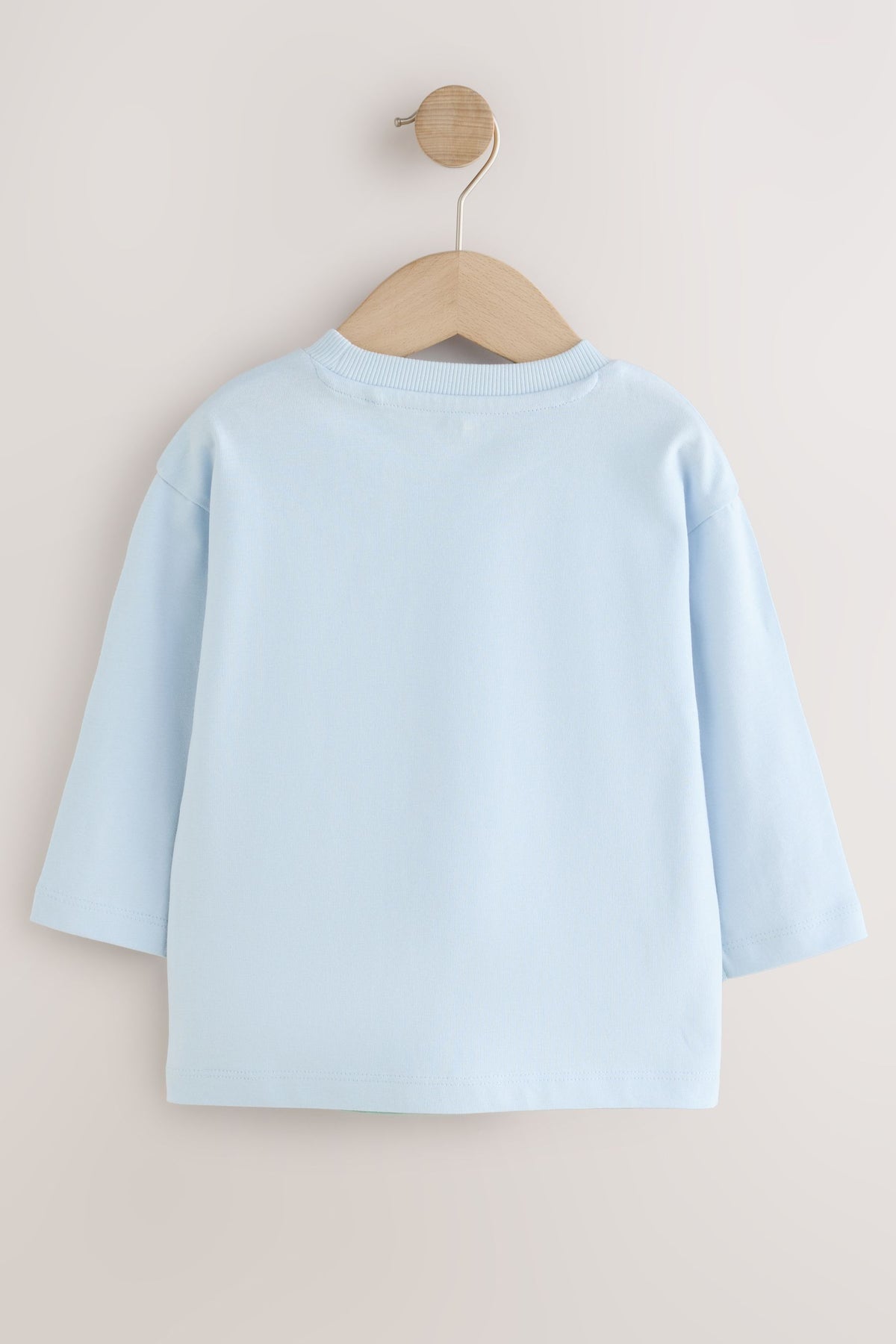Tricou cu mânecă lungă Appliqué Peisaj Ferma Albastru - Albastru, Băieți, 3-6 luni - 6-7 ani, NEXT - imagine 6