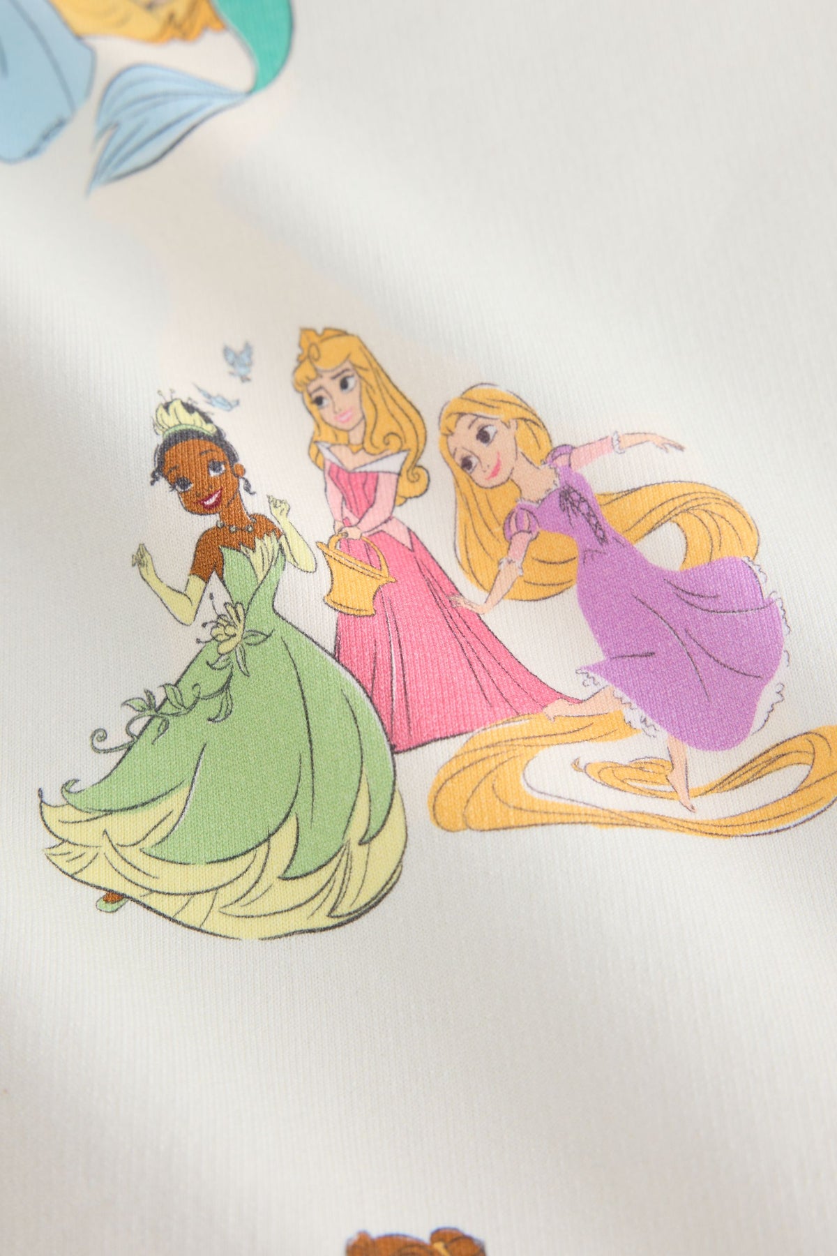 Rochie din plasă cu prințese Disney - roz, fete, 9-12 luni - 6-7 ani, NEXT - imagine 6