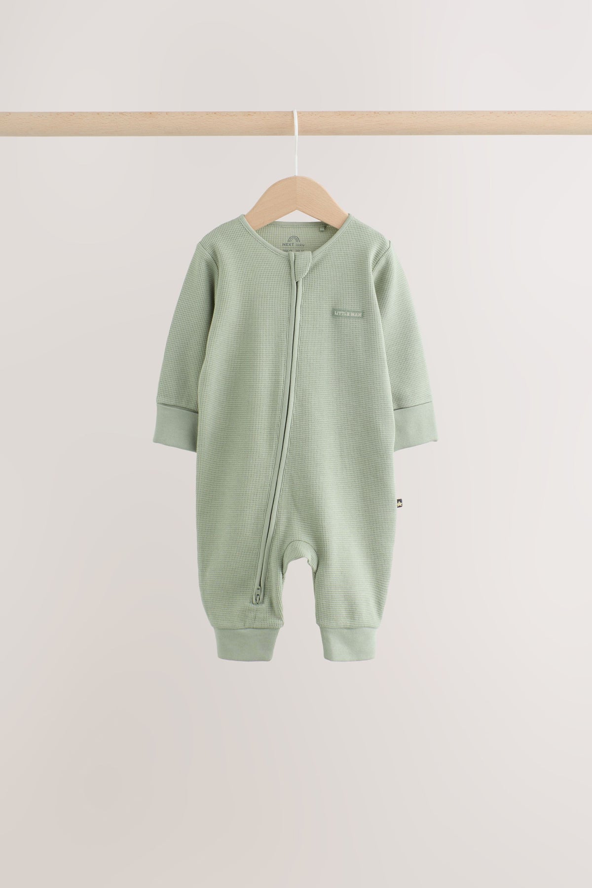 Rust Brown Two Way Zip Baby Sleepsuits 4 Pack - Rust Brown, Newborn, First Size - 2-3 Yrs, NEXT