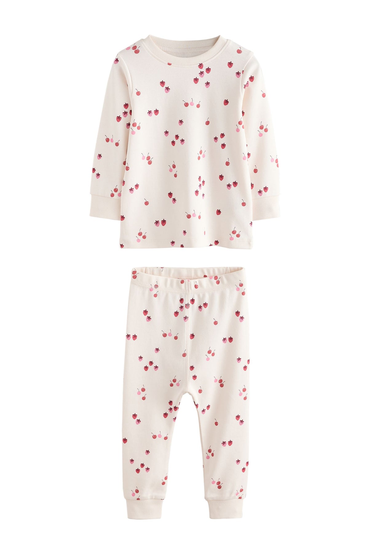 Set 3 pijamale mulate – roz, fete, 9-12 luni - 11-12 ani, NEXT - imagine 24